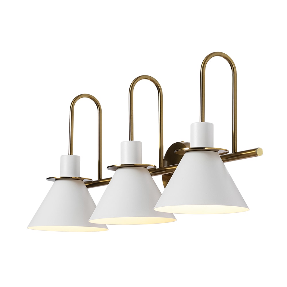 Zicbol 27.56-in W 3 -Light Copper Wall Sconce