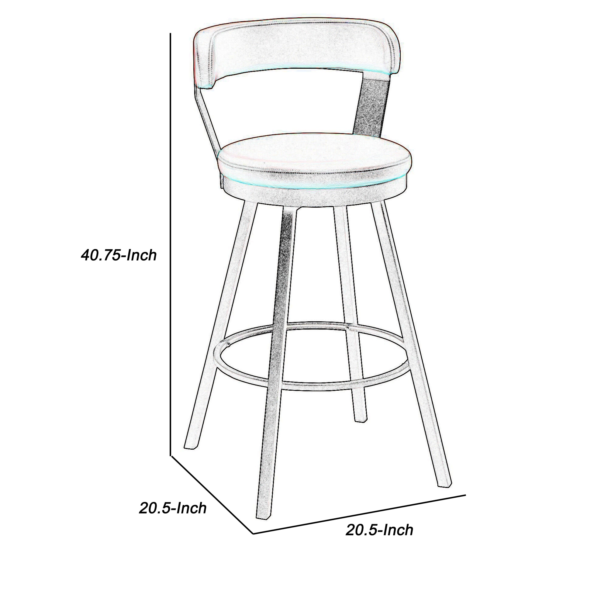 Benzara BM219937 stools - View #5