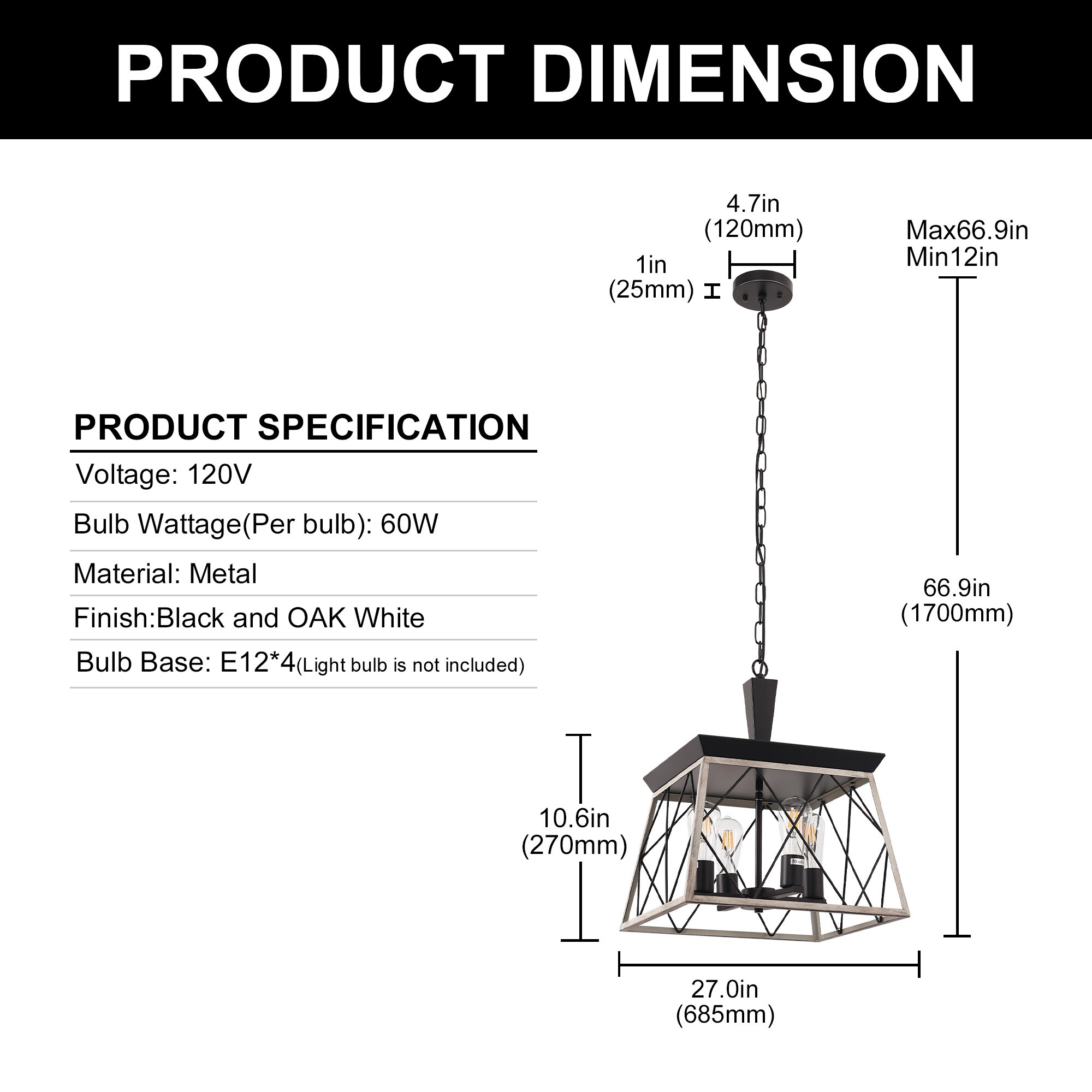 YANSUN LA-WL-ZX17101DGW-11 Pendant-Lights - View #4