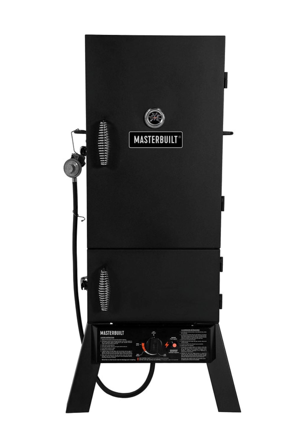 Masterbuilt John McLemore Signature Series 713-Sq in Black Gas Smoker in  the Gas Smokers department at