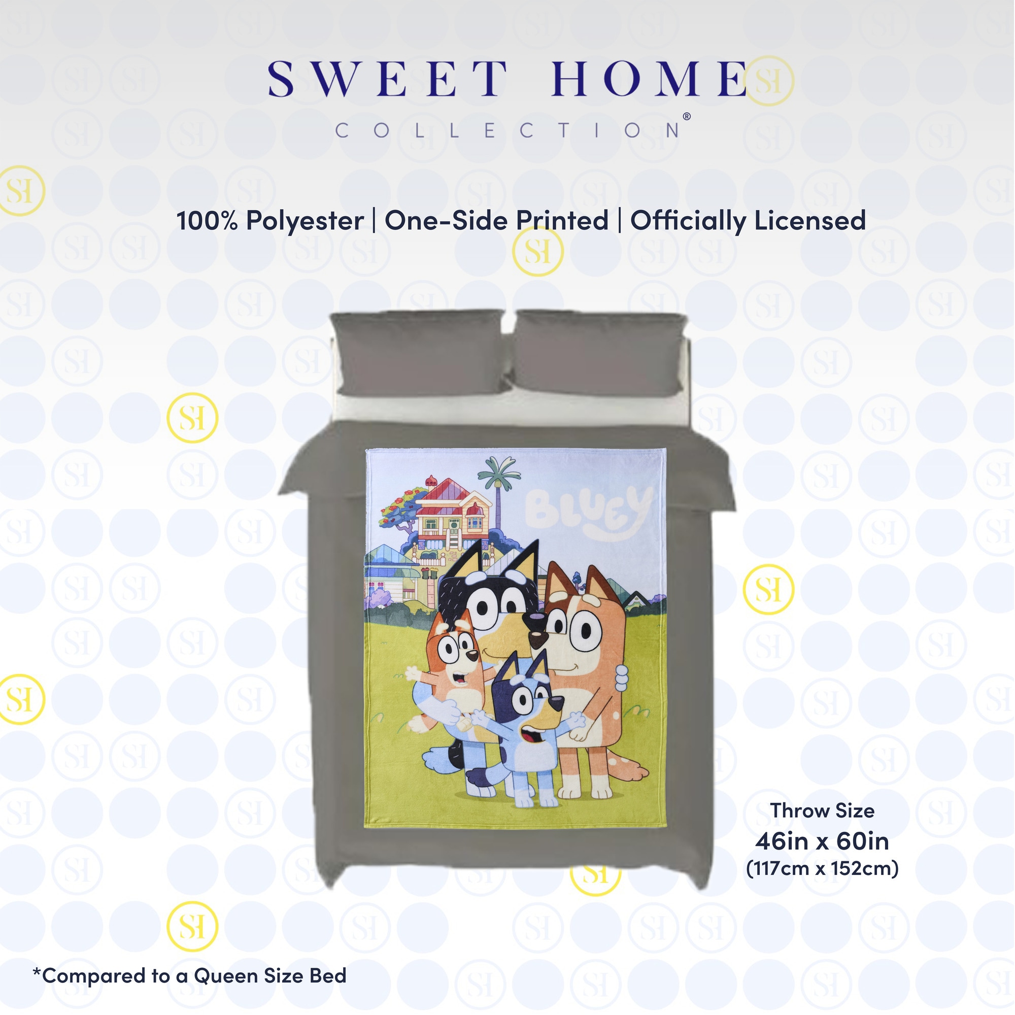 Sweet Home Collection LOW-KIDS-THR-BLUEY Blankets-And-Throws - View #6