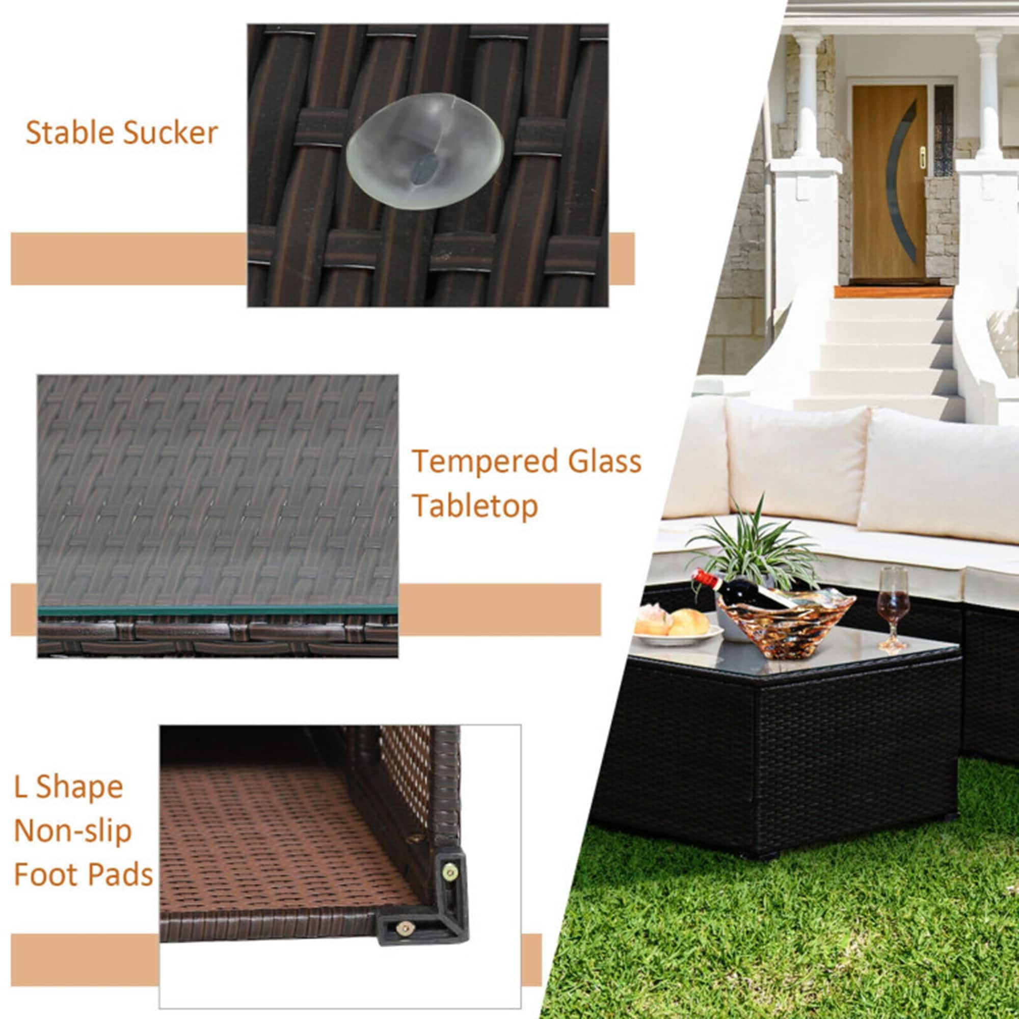 Mondawe MD-HF00096 Patio-Conversation-Sets - View #5
