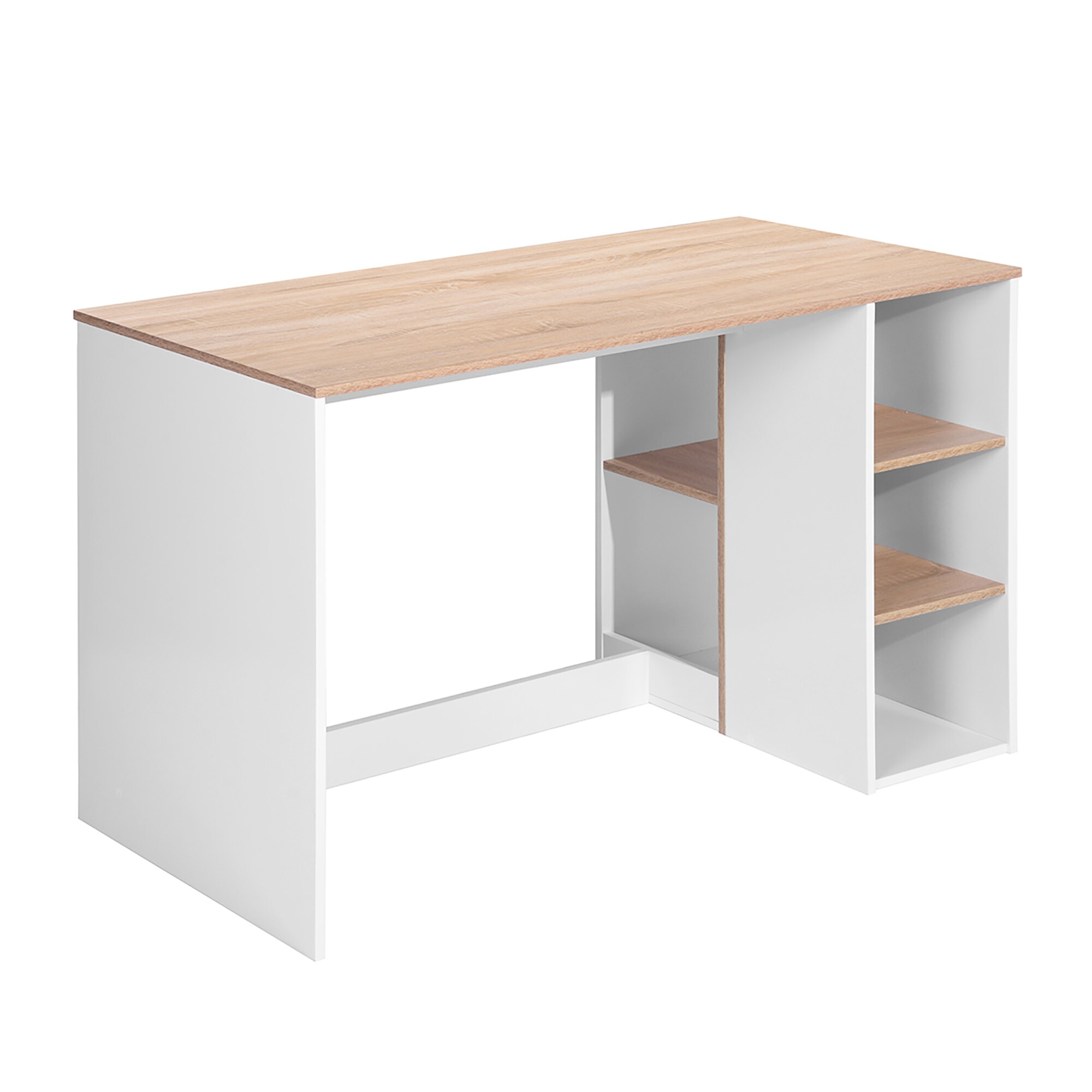 Sumyeg OHF-W66430586 Computer desk 47.2-Inches White Modern/Contemporary Computer desk