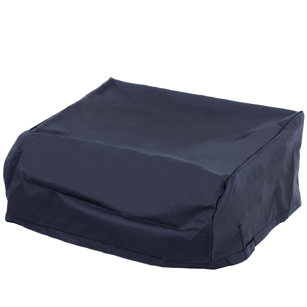 Char Broil 22.5 in W x 9.13 in H Black Flat Top Grill Cover in the