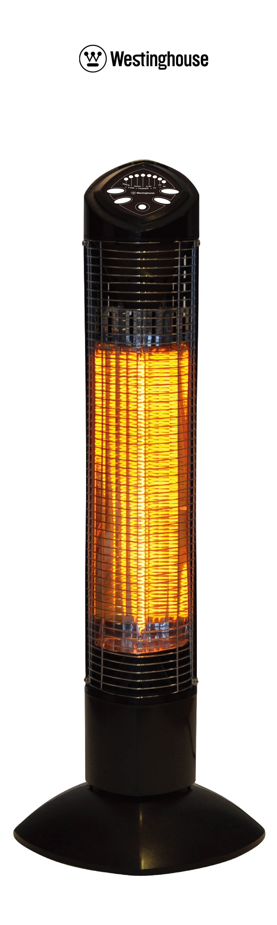 Comfort Zone 1,500-Watt Indoor/Outdoor Stainless Steel Electric Patio  Heater with Adjustable Thermostat CZPH10 - The Home Depot