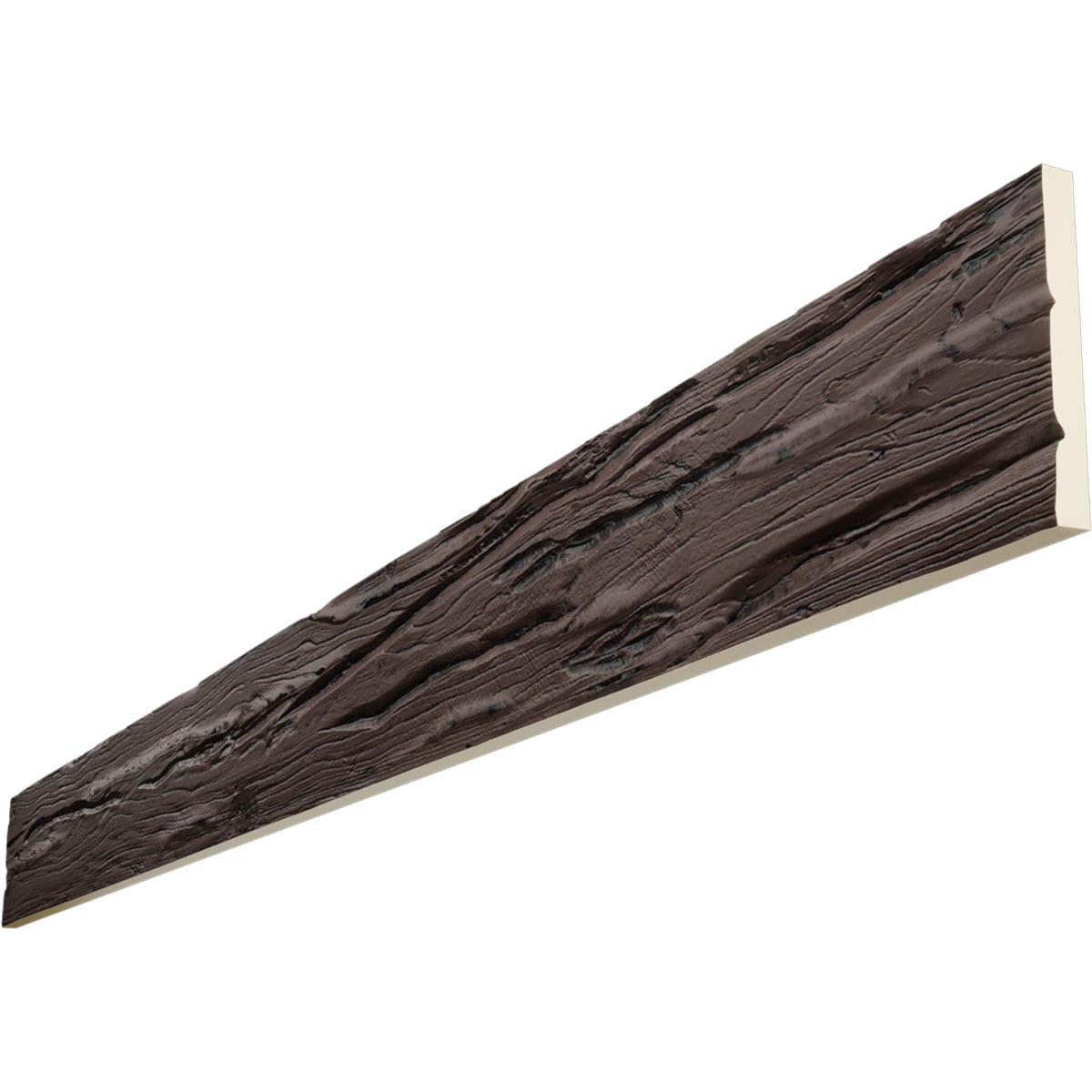 Ekena Millwork 1699125 1-in x 10-in x 14-ft Mahogany Finished Urethane I-Shaped Decorative Beam
