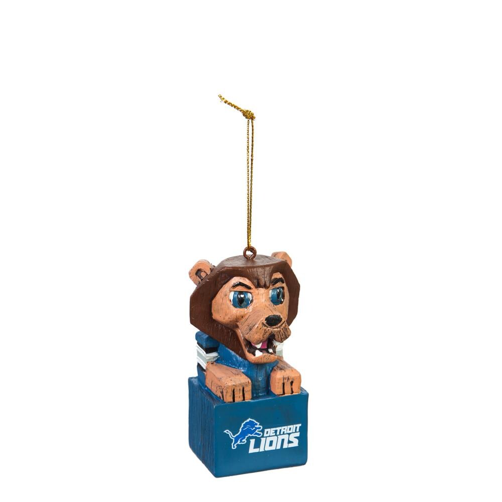 DETROIT LIONS LED Blinking Christmas Ornament 