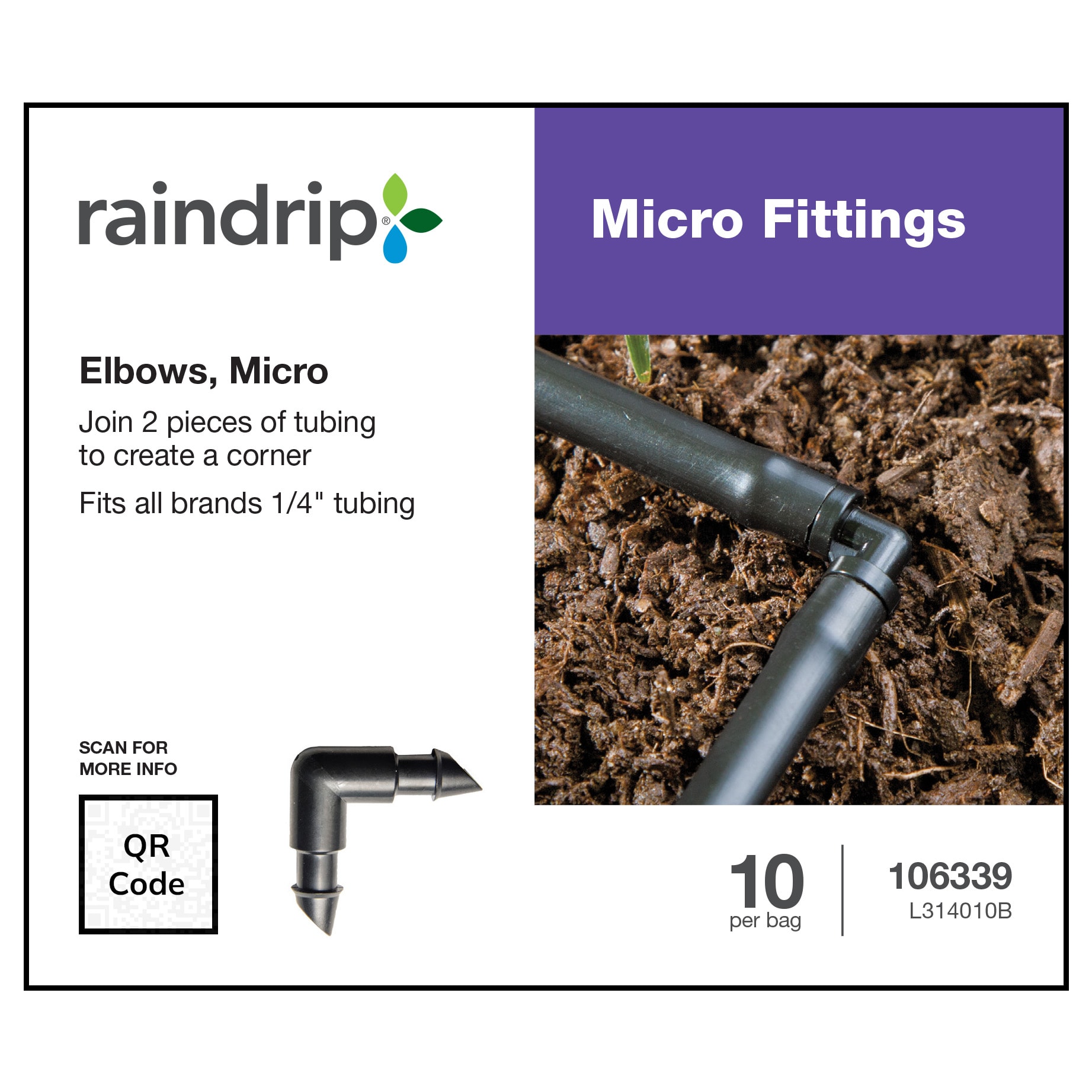 Raindrip 314010B Drip-Irrigation-Fittings - View #7