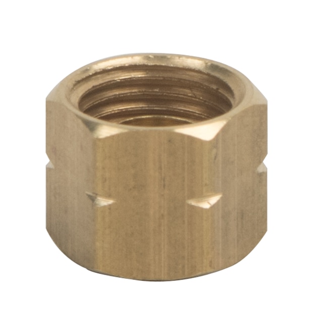 BrassCraft 1/4-in Compression Coupling Adapter Fitting in the Brass  Fittings department at