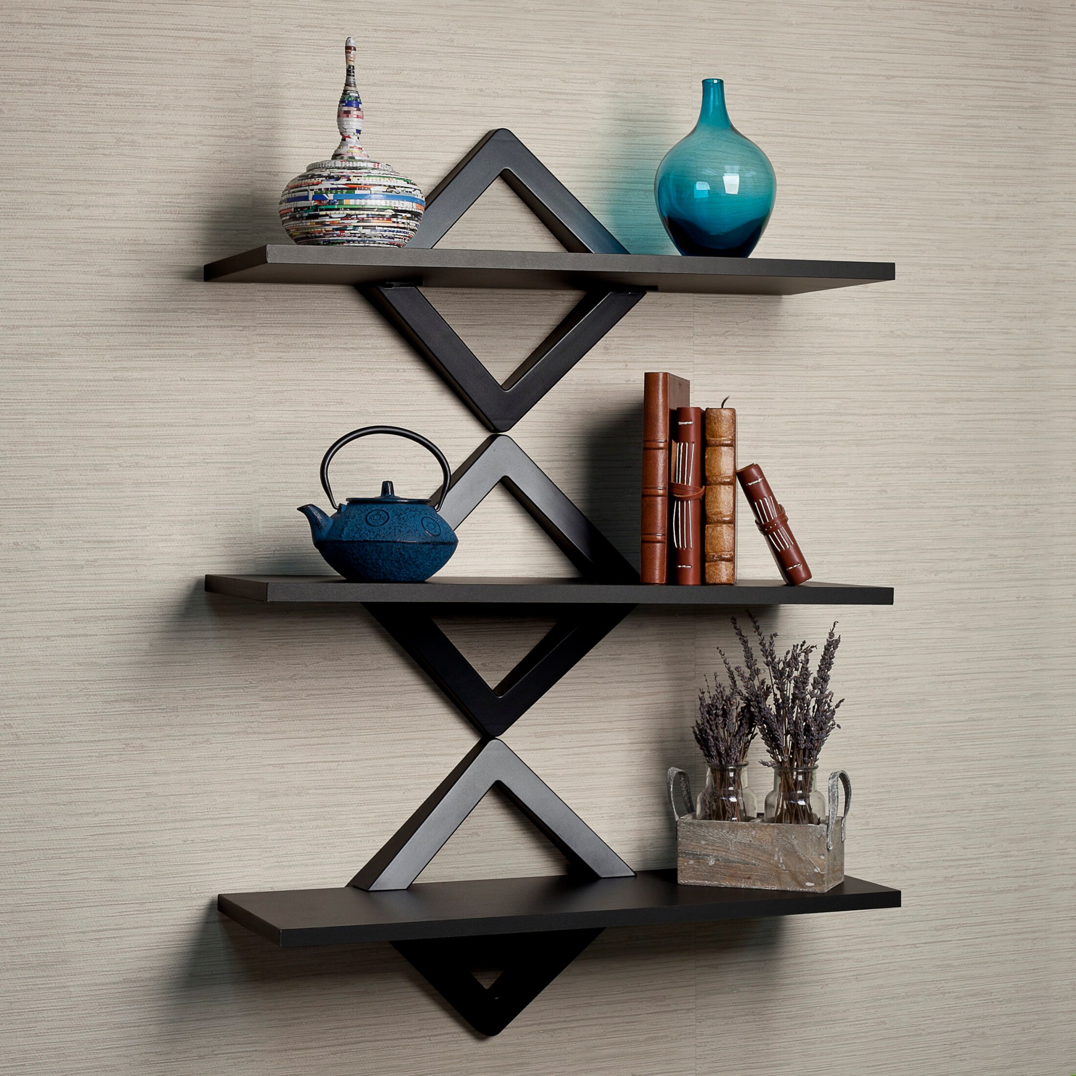 Danya B. WL-D101BK Wall-Mounted-Shelving - View #8