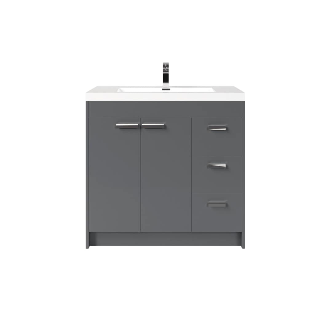 Eviva EVVN900-8-36GR Bath-Vanity-Combo - View #11