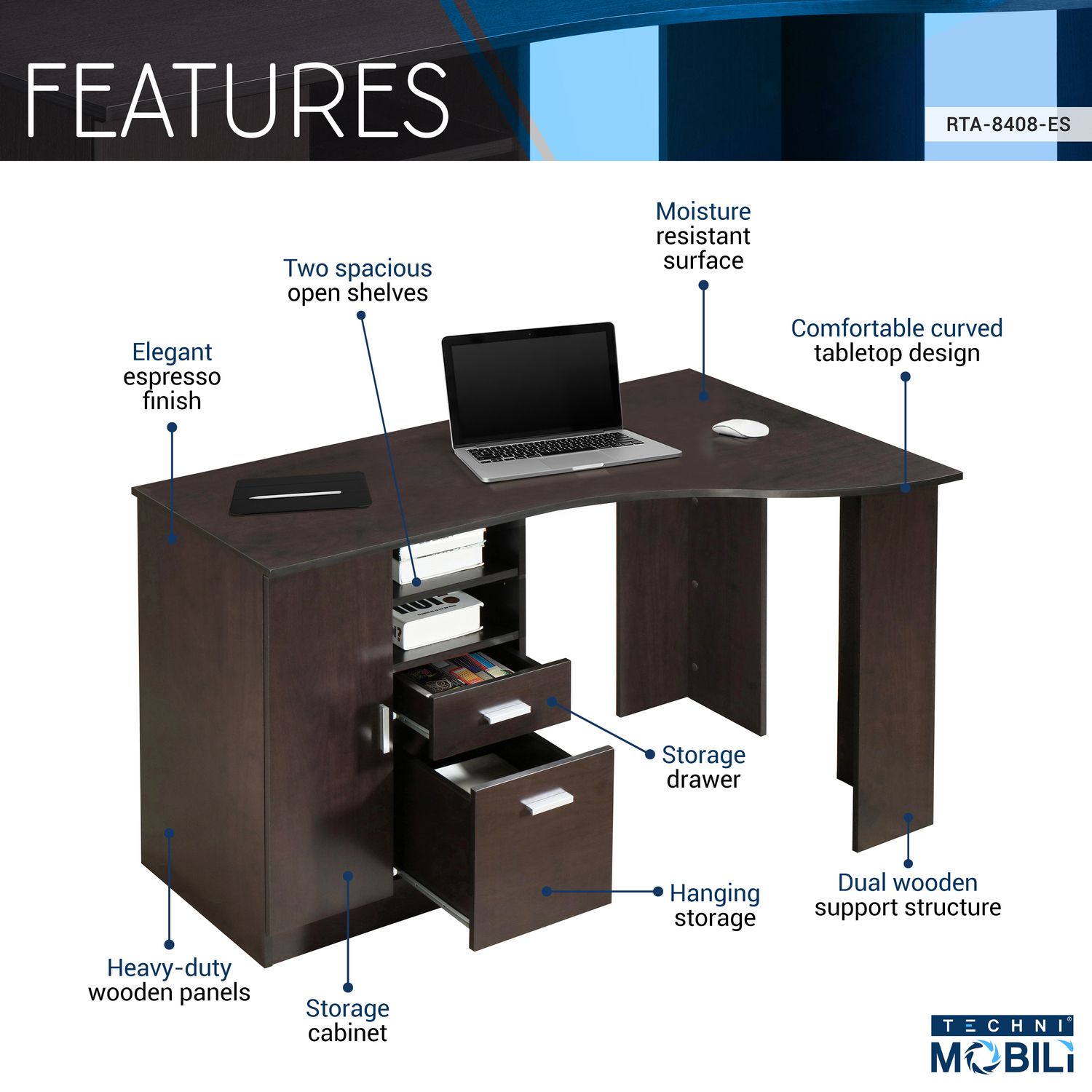 JASMODER RTA-8408-ES desks - View #3