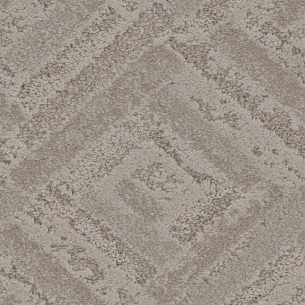 STAINMASTER PetProtect S9245-727-1200-MO Crystal Coast Pier Gray 45-oz sq yard Nylon Textured Indoor Carpet