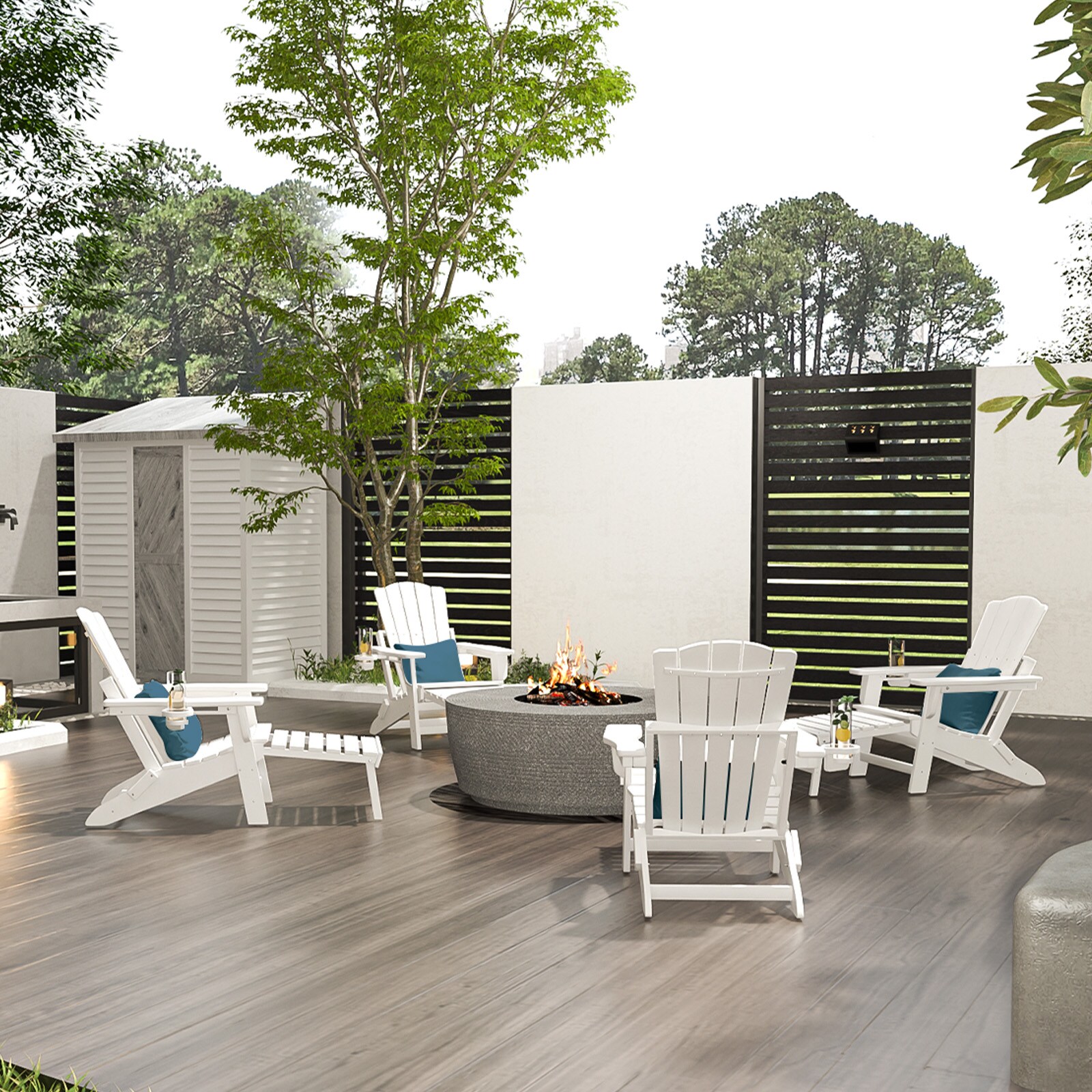 GARSING AC-WHITE Patio-Chairs - View #7