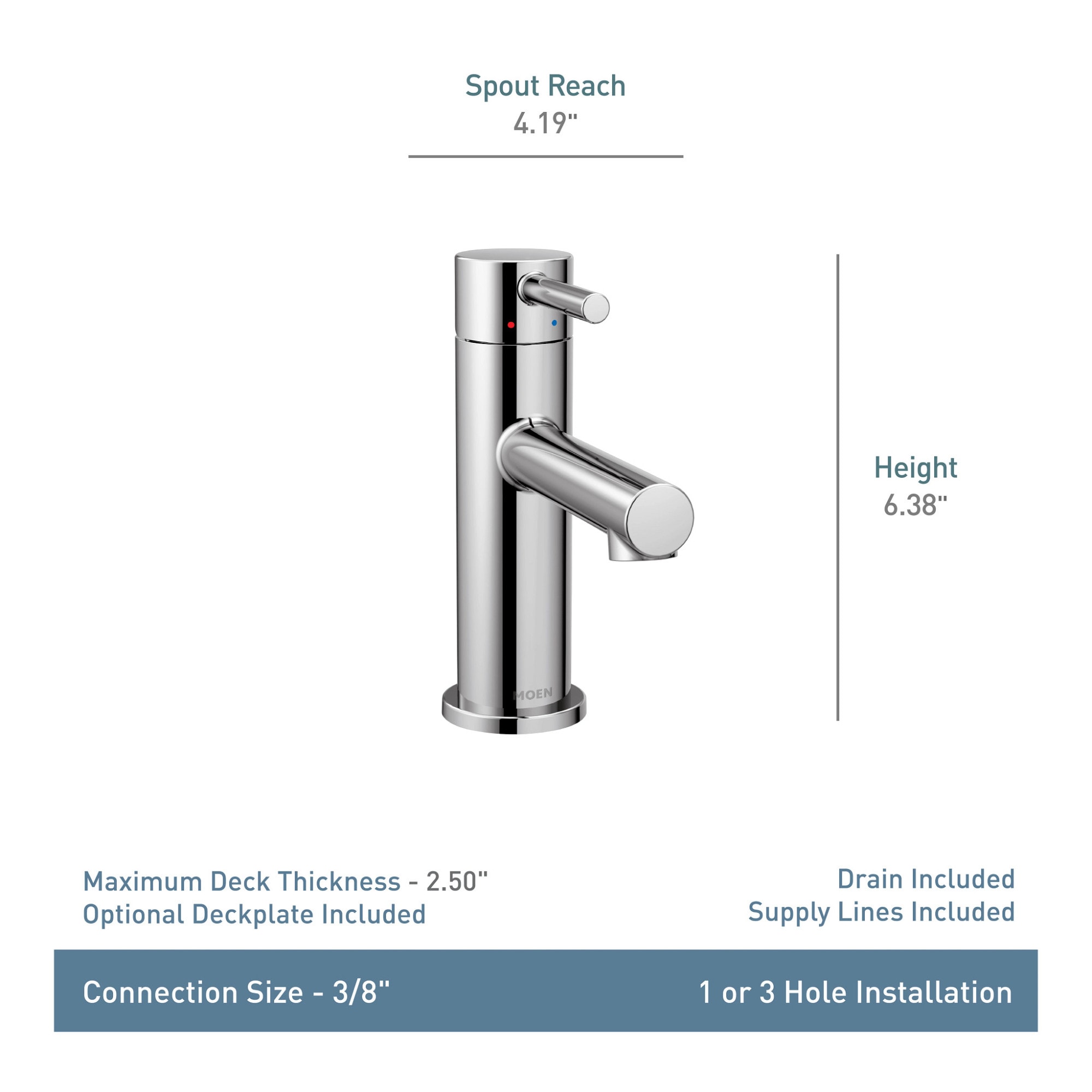 Moen 6190 Lavatory-Faucets - View #7