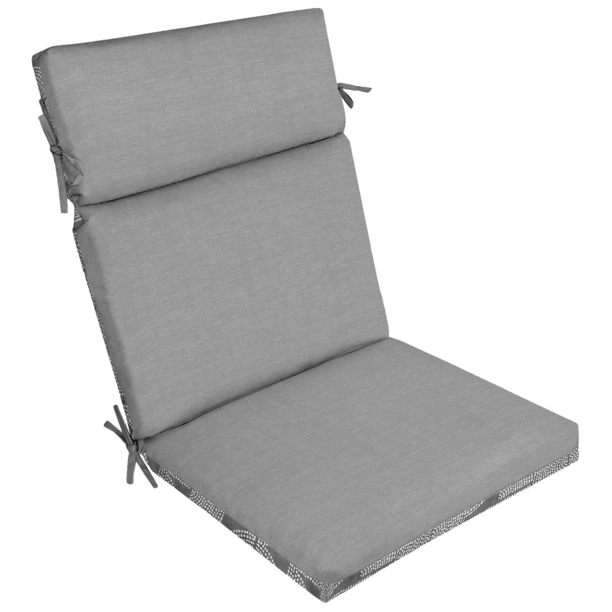 Outdoor Chair Cushion Dining Solid Chair Cushion Outdoor High Back