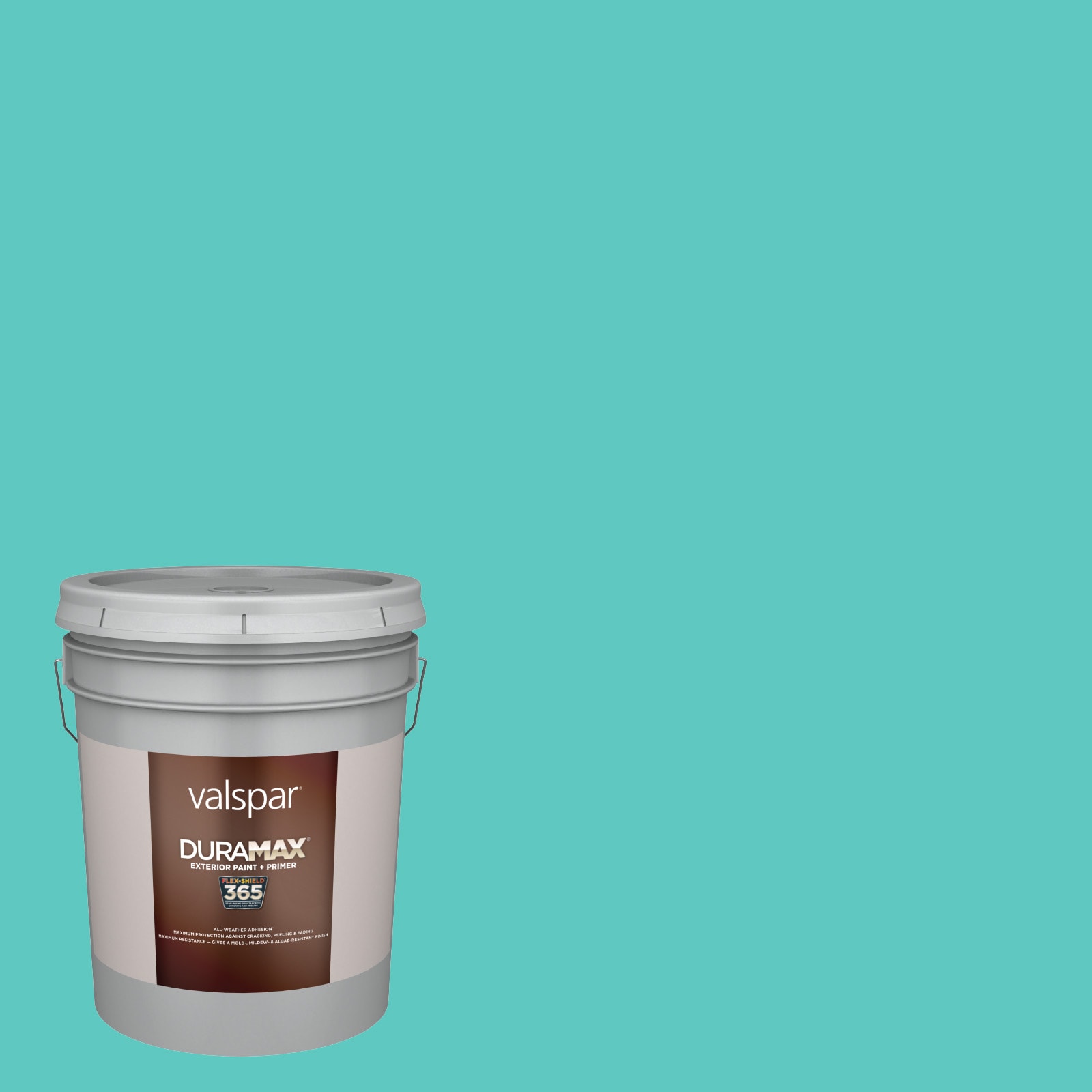 Valspar 5006-10A-91244 Duramax Satin Bayside 5006-10A Latex Exterior Paint + Primer ( 5-gallon )