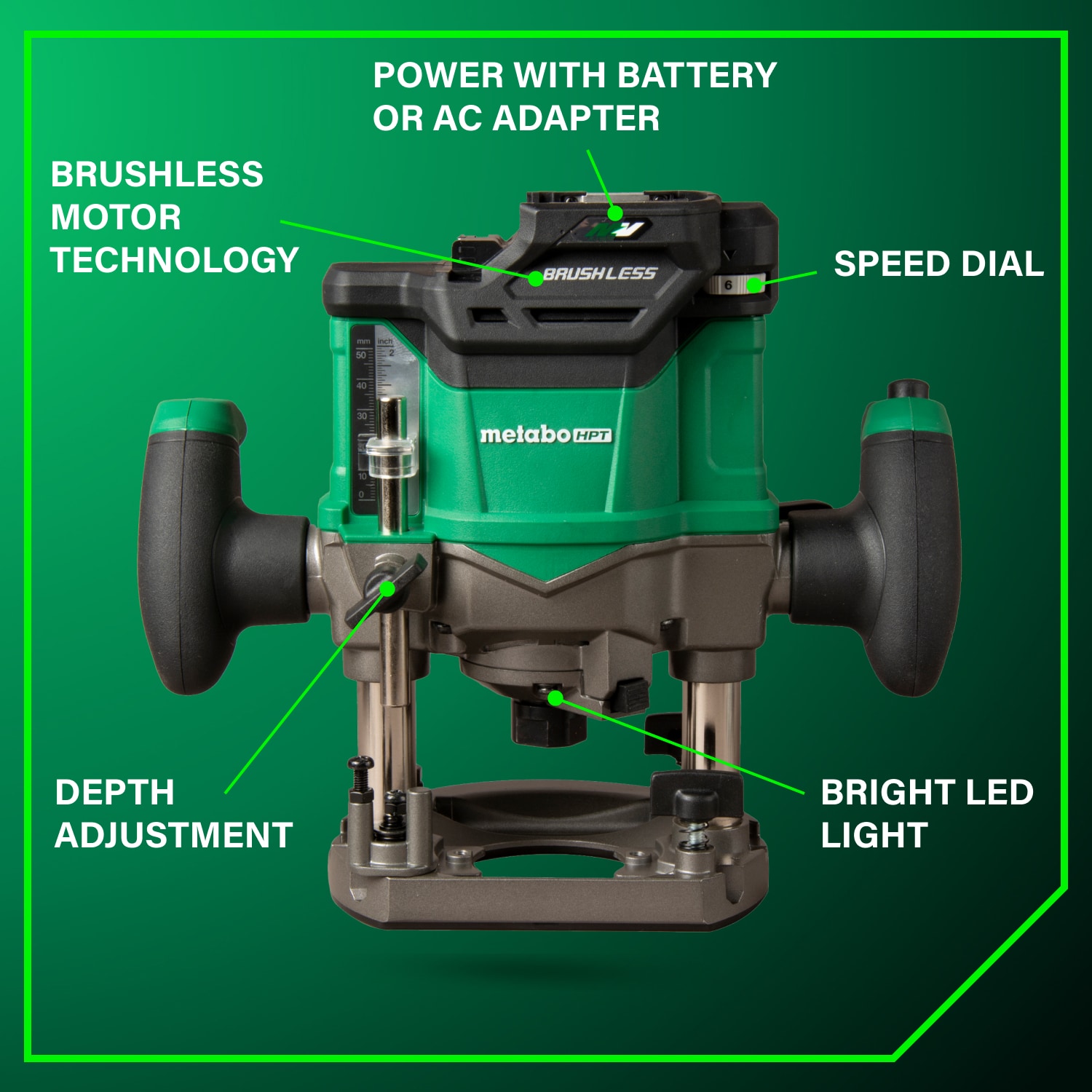 Metabo HPT M3612DAQ4M b100175 - View #3