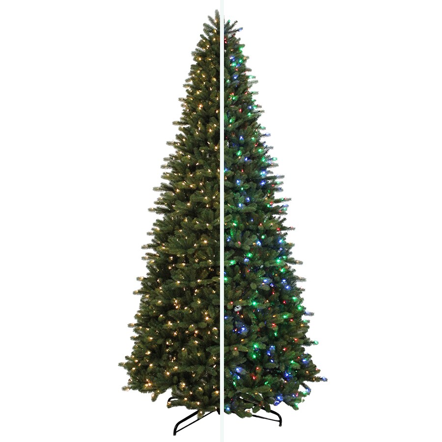 12 foot color changing christmas tree