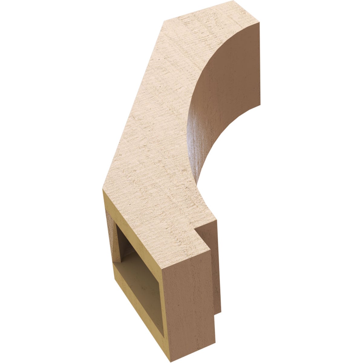Ekena Millwork BRCUR05X12X16IMPRCPR braces - View #7