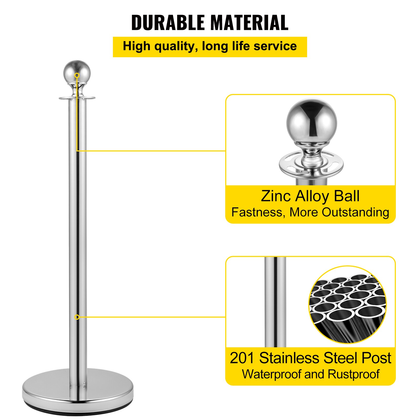 GIVIMO LW038GIVSS022 Commericial-Crowd-Control-Barriers - View #3