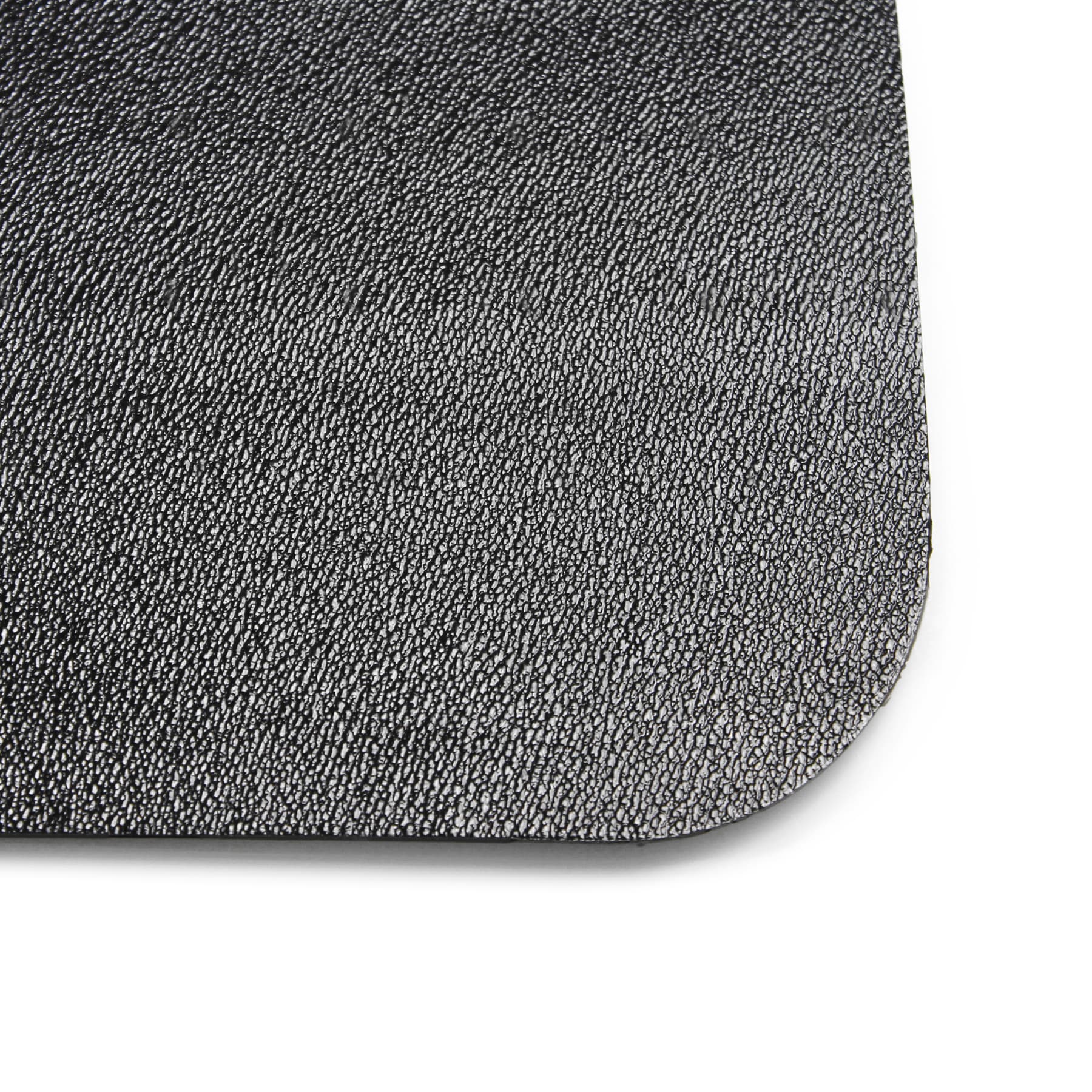Advantagemat Black Vinyl Rectangular Office Chair Mat 29.5" x 47"