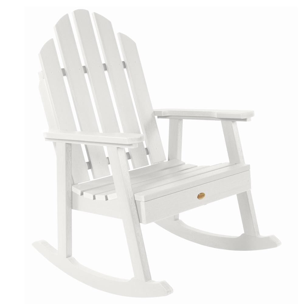 White rocking chairs discount lowes