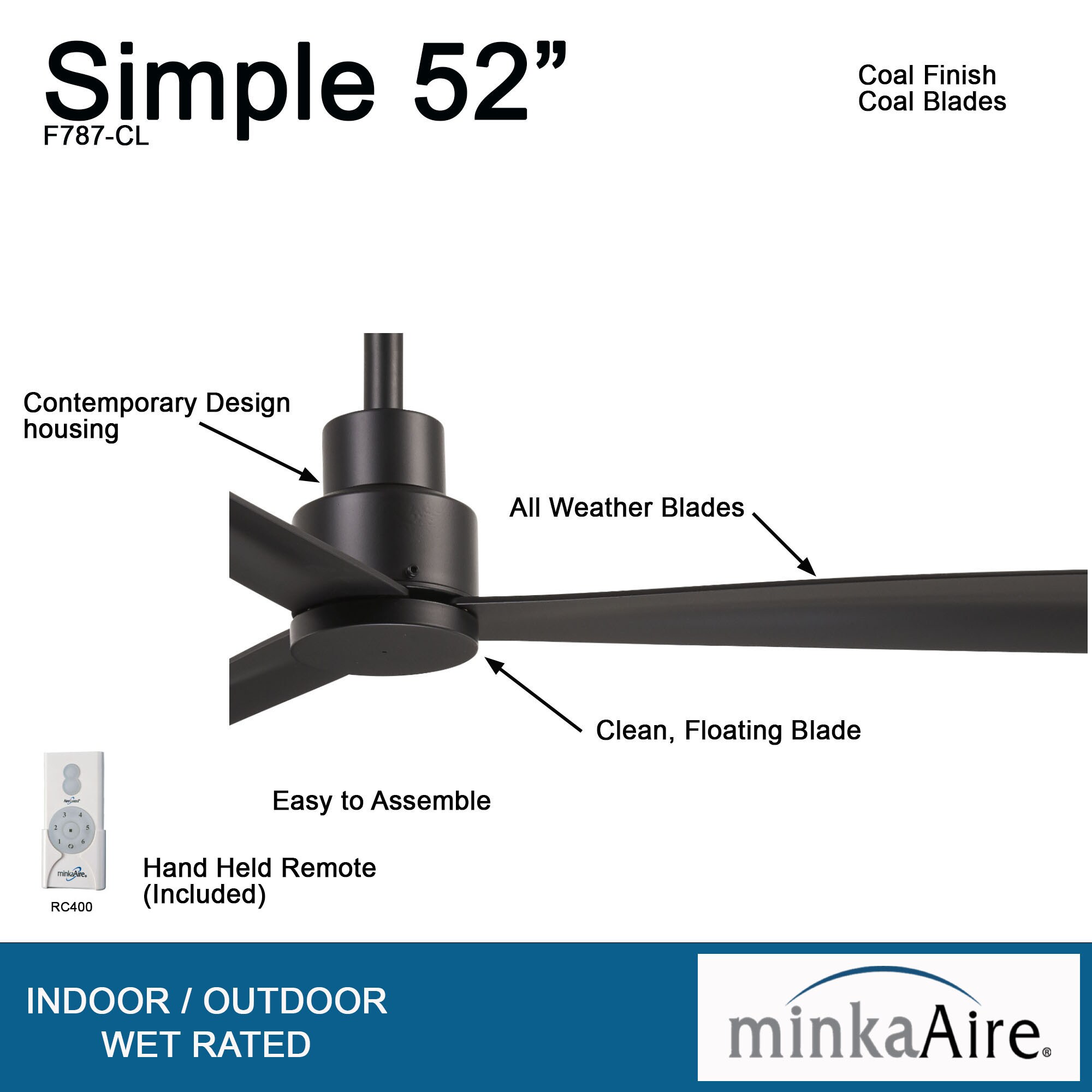 Minka Aire F787-CL Ceiling-Fans - View #11