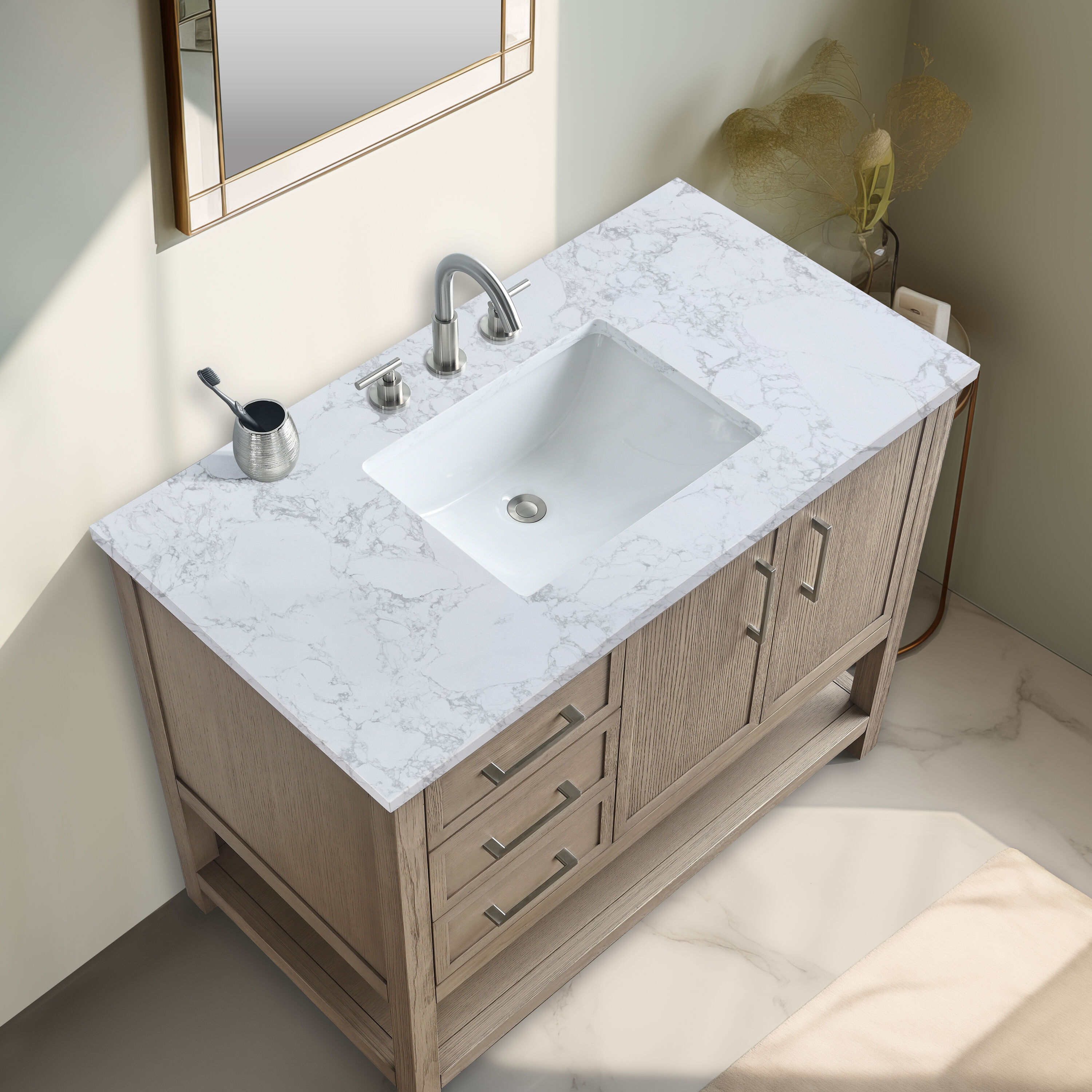 Sudio Design OLIVER-42VGY Bath-Vanity-Combo - View #17