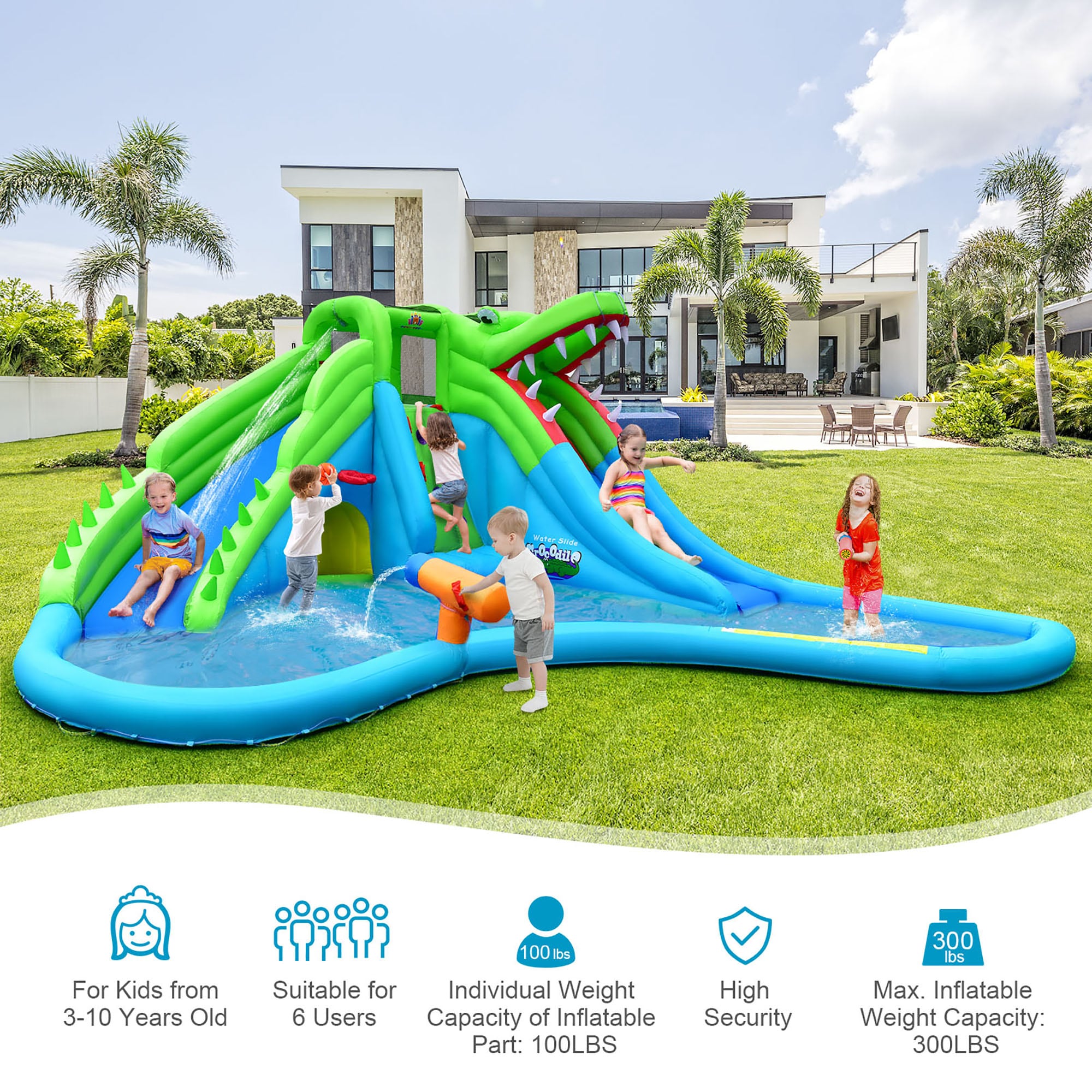 Costway CSHY005470 Bounce-Houses - View #3