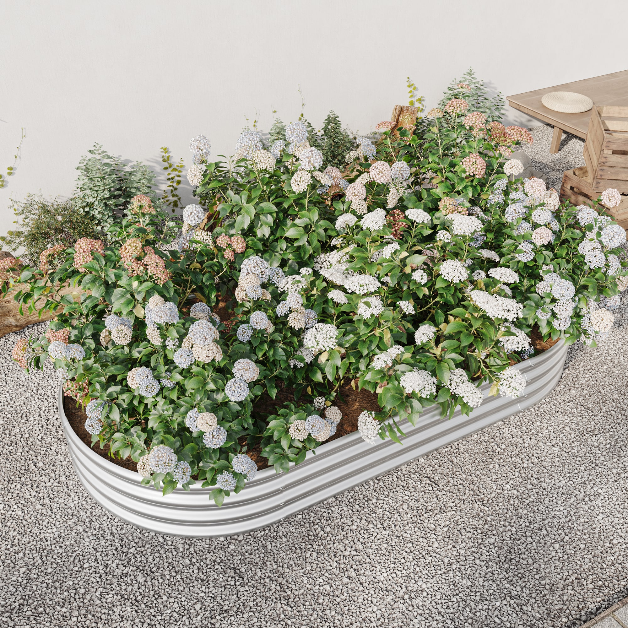 Zeus & Ruta 840GARBED-24 Raised-Garden-Beds - View #4