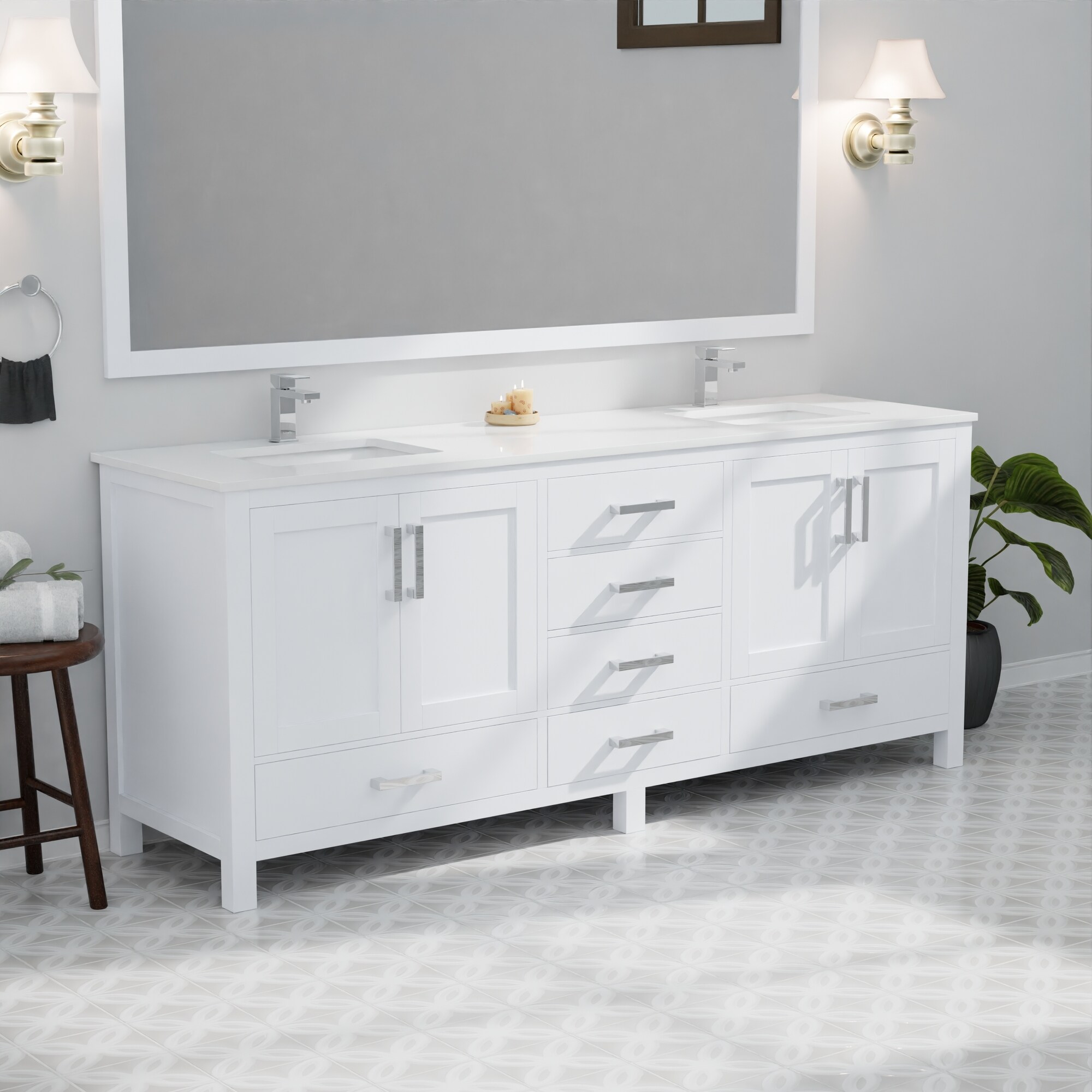 Lexora LVJ80DA311 Bath-Vanity-Combo - View #14