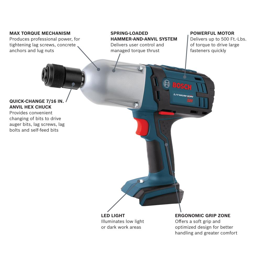 Bosch HTH182B Cordless-Impact-Wrenches - View #2