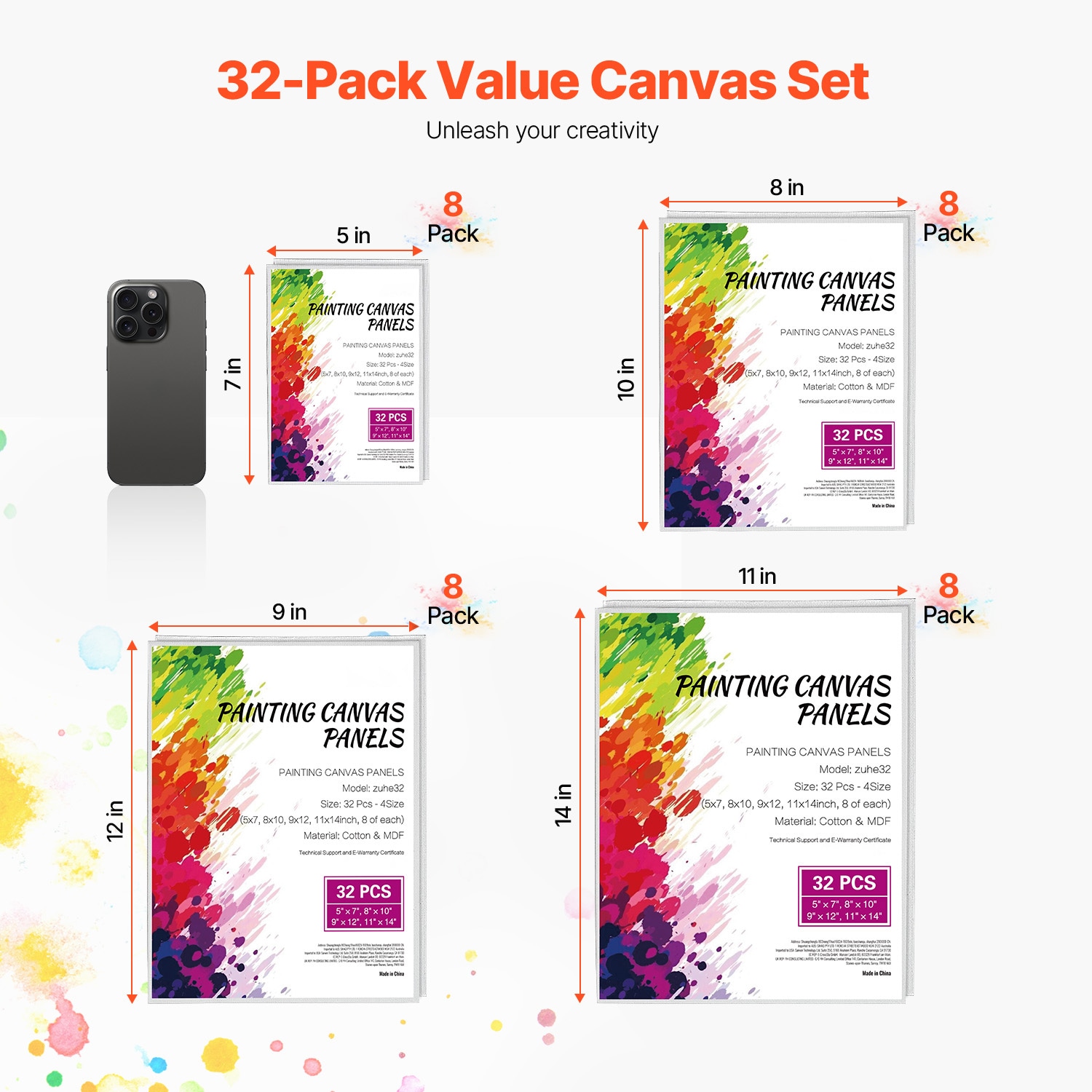 VEVOR HHFB57IN810I5VDYJV0 Drop-Cloths - View #2