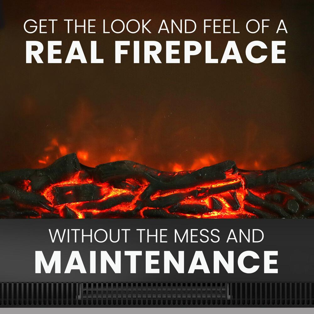 Cambridge CAM5021-2WHT Electric-Fireplaces - View #3