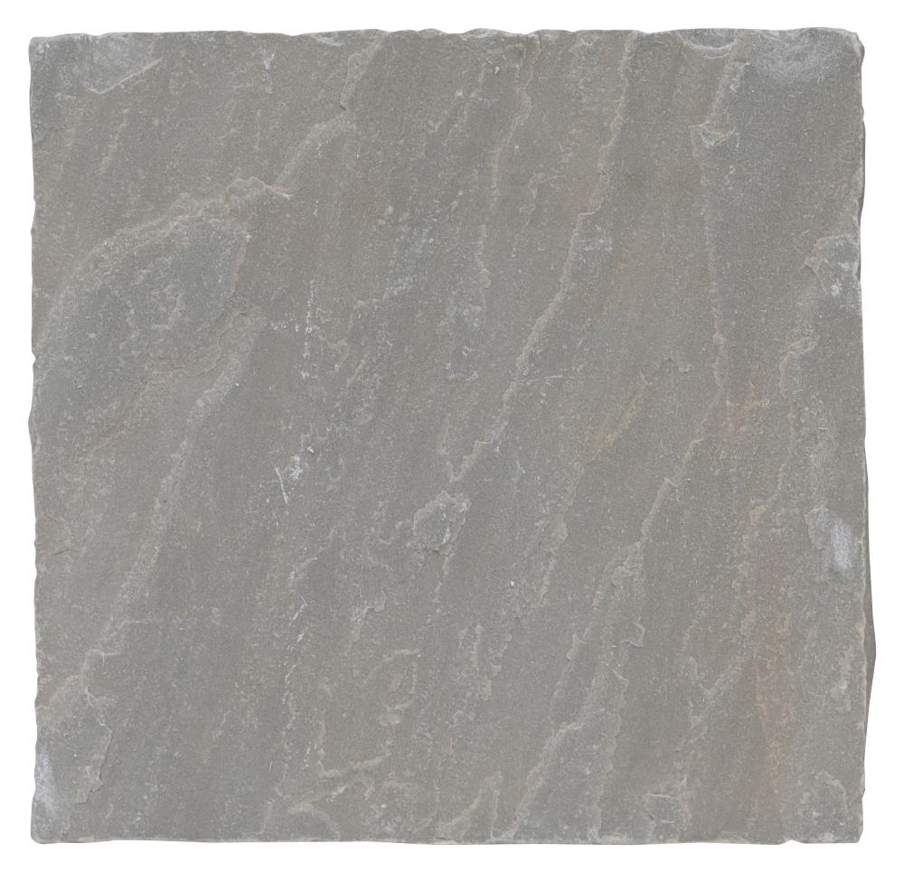 WonderLand 12-in L x 12-in W x 1-in H Rectangle Grey Natural Stone ...