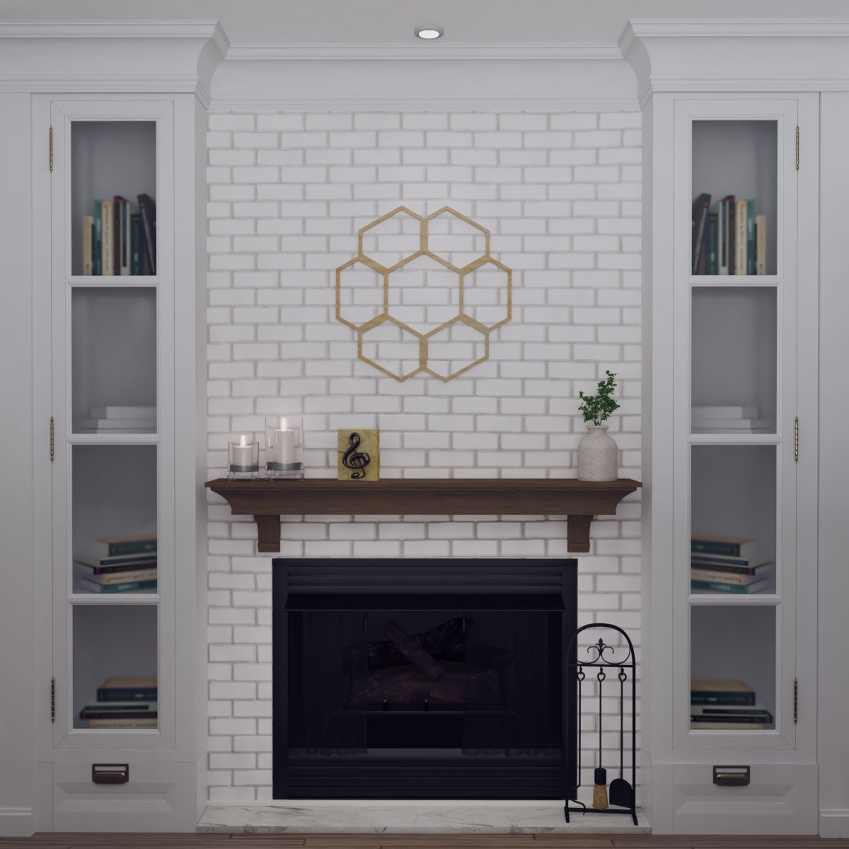 Ekena Millwork CMWP26X26X0250FOHI Ceiling-Medallions - View #9