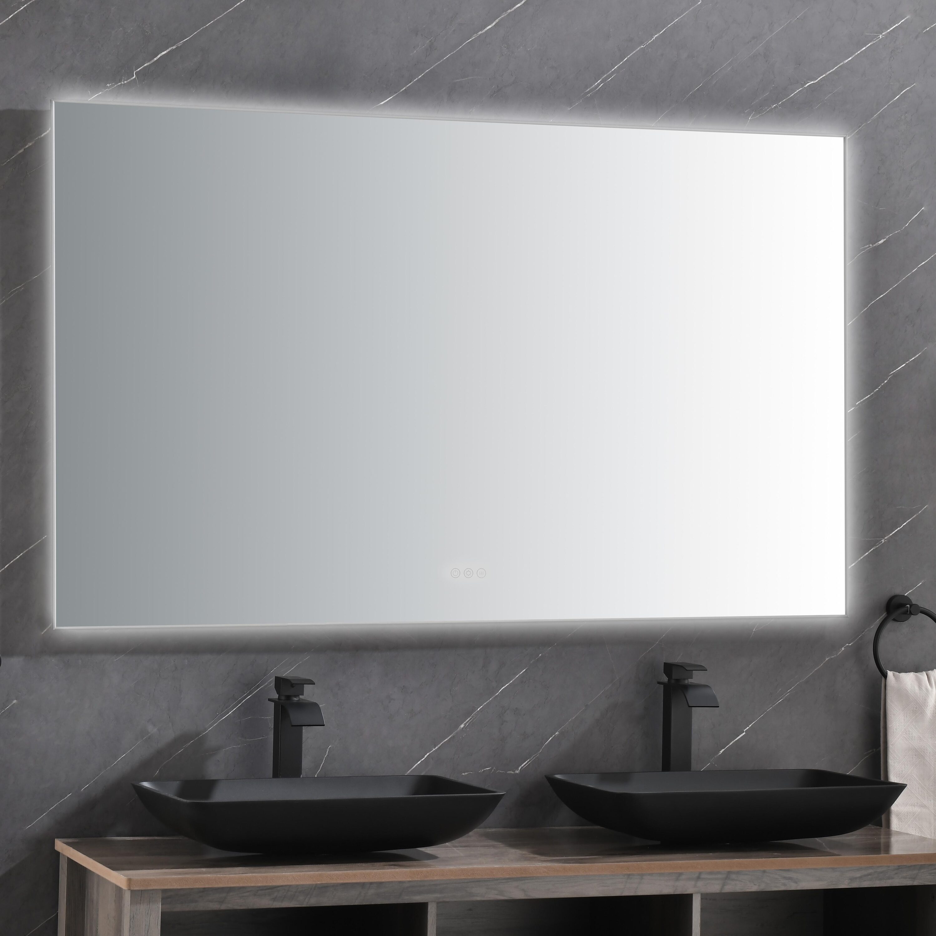 Bayfeve BF-281592-MIR Framed-Bath-Mirrors - View #3