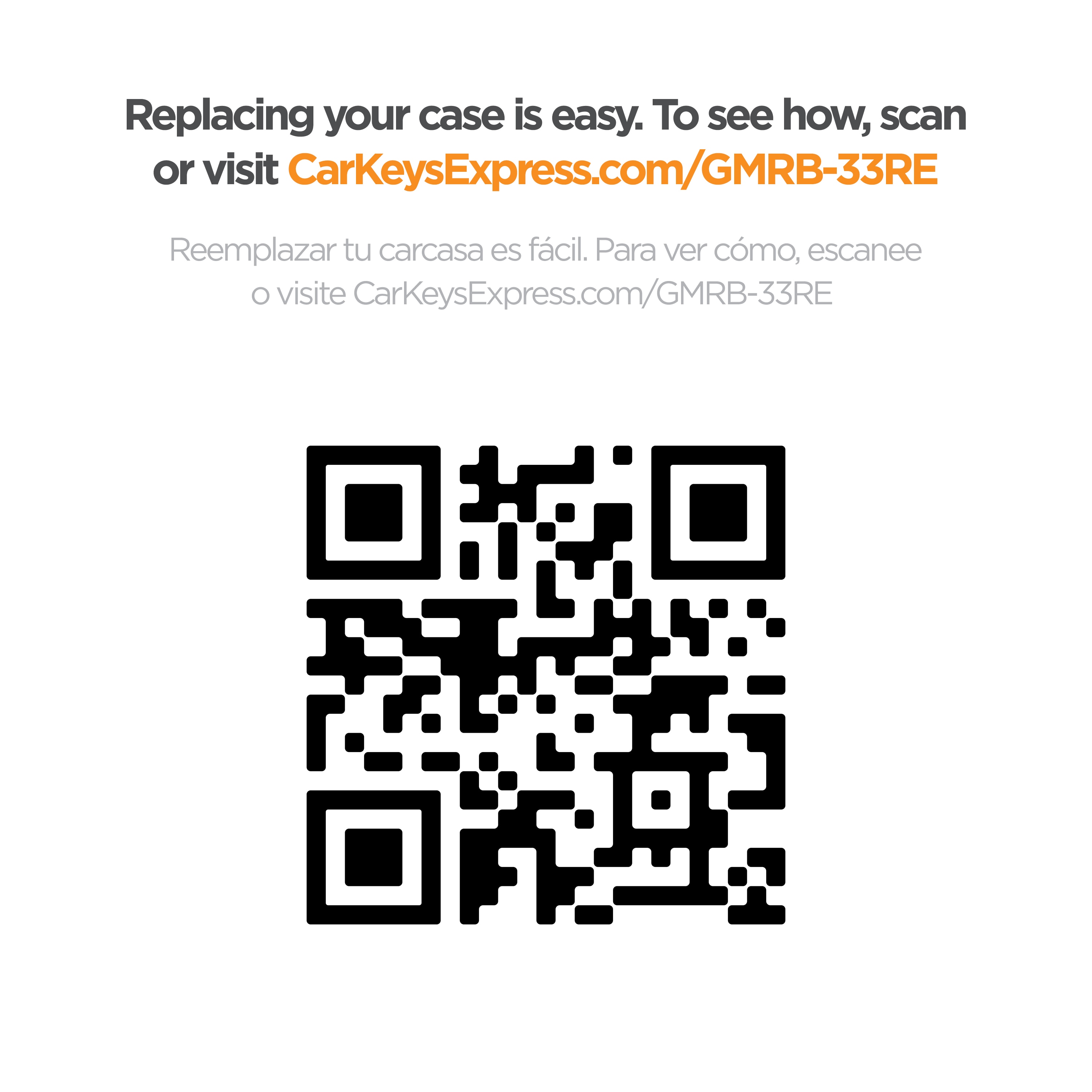 Car Keys Express GMRB-33RE Key-Accessories - View #6