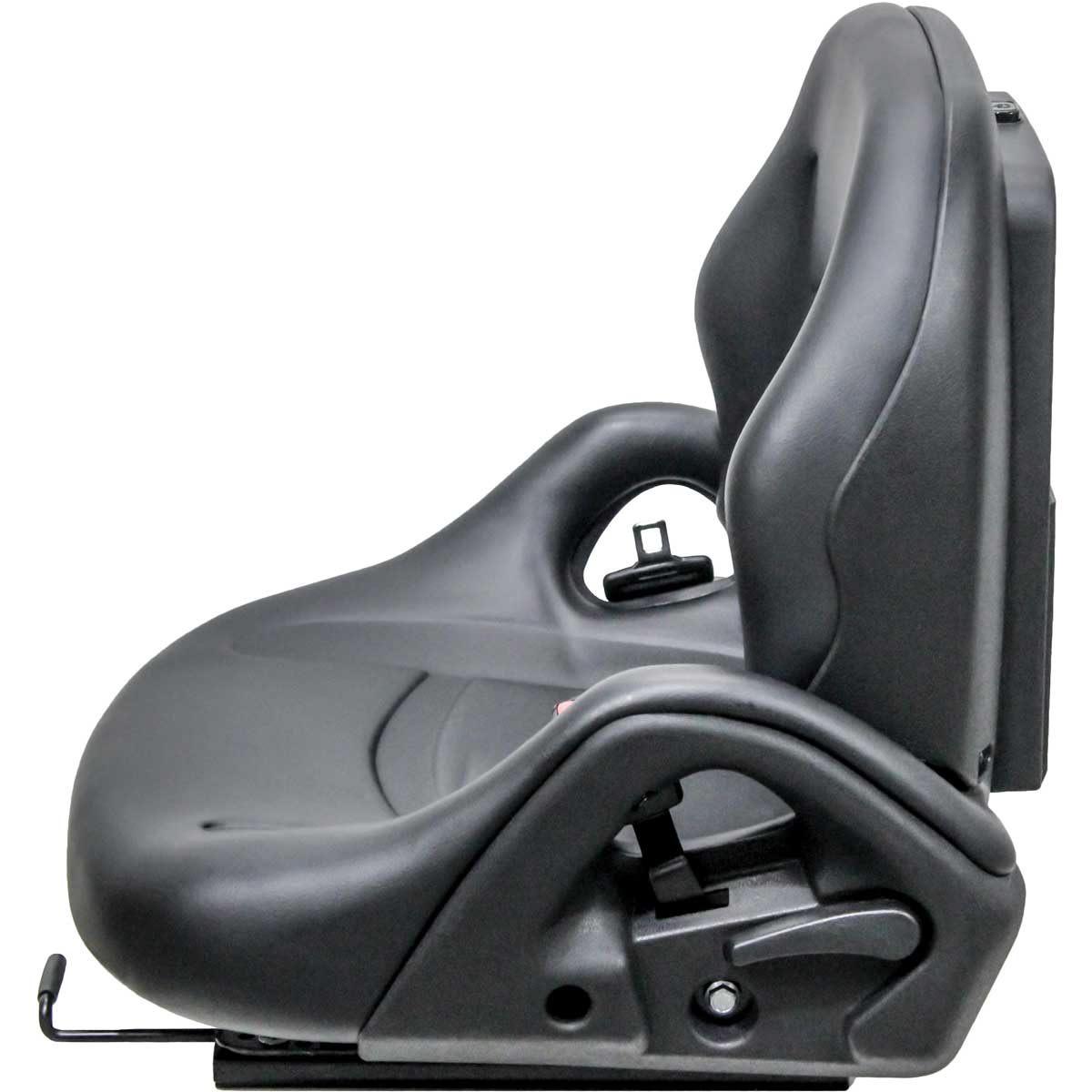 KM 450 Uni Pro Riding Lawn Mower Seat - Black Vinyl with Arms, Universal  Construct/Mower Seat, High-Density Foam Cushions