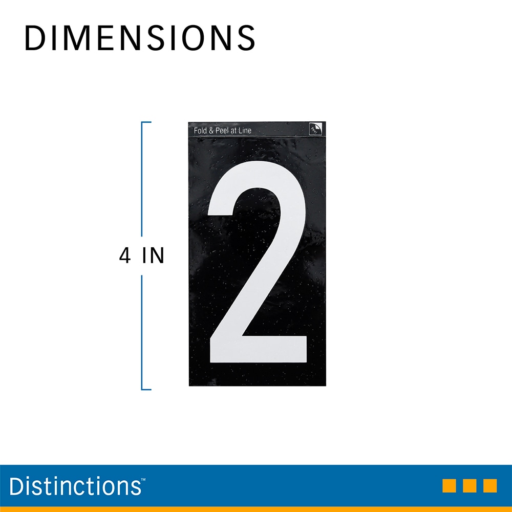 Hillman 4 In Black Number 2 In The House Letters And Numbers Department