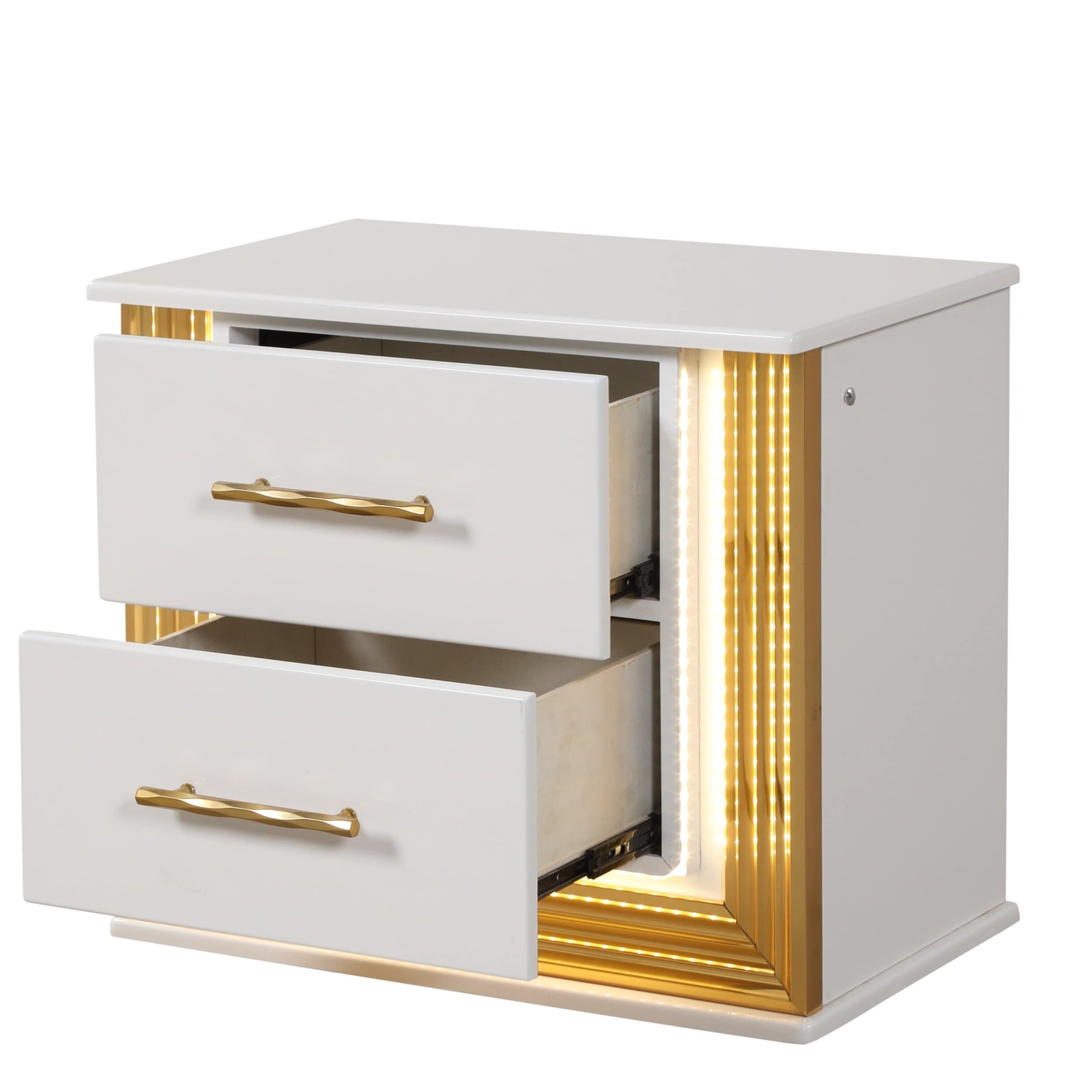 GLANZEND 65145WSW5 nightstands - View #3