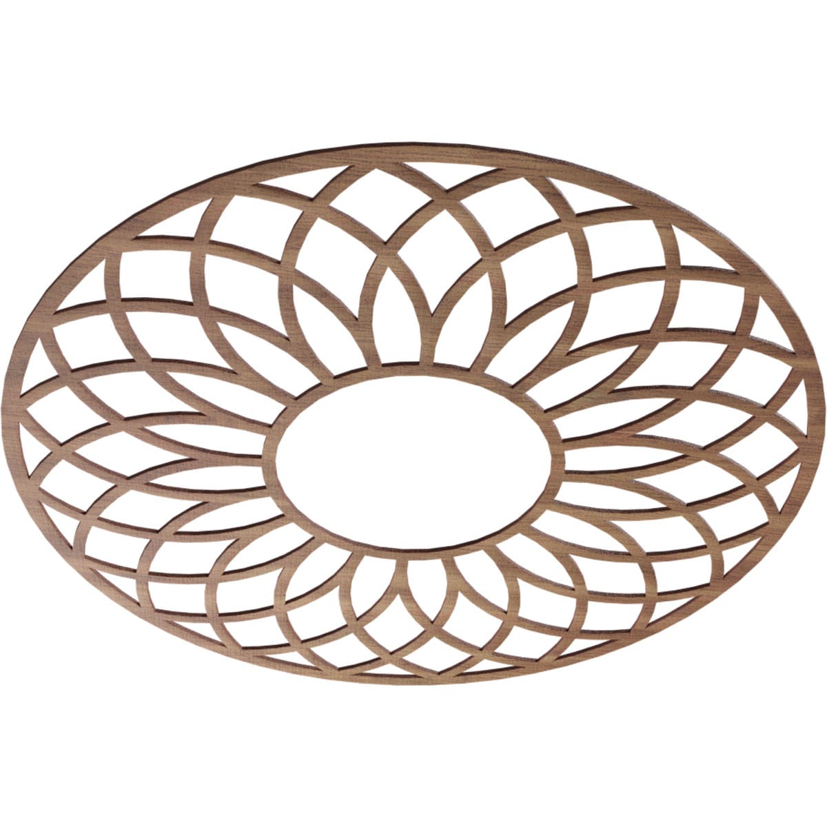 Ekena Millwork CMWP38X38X0250CNWA Ceiling-Medallions - View #2