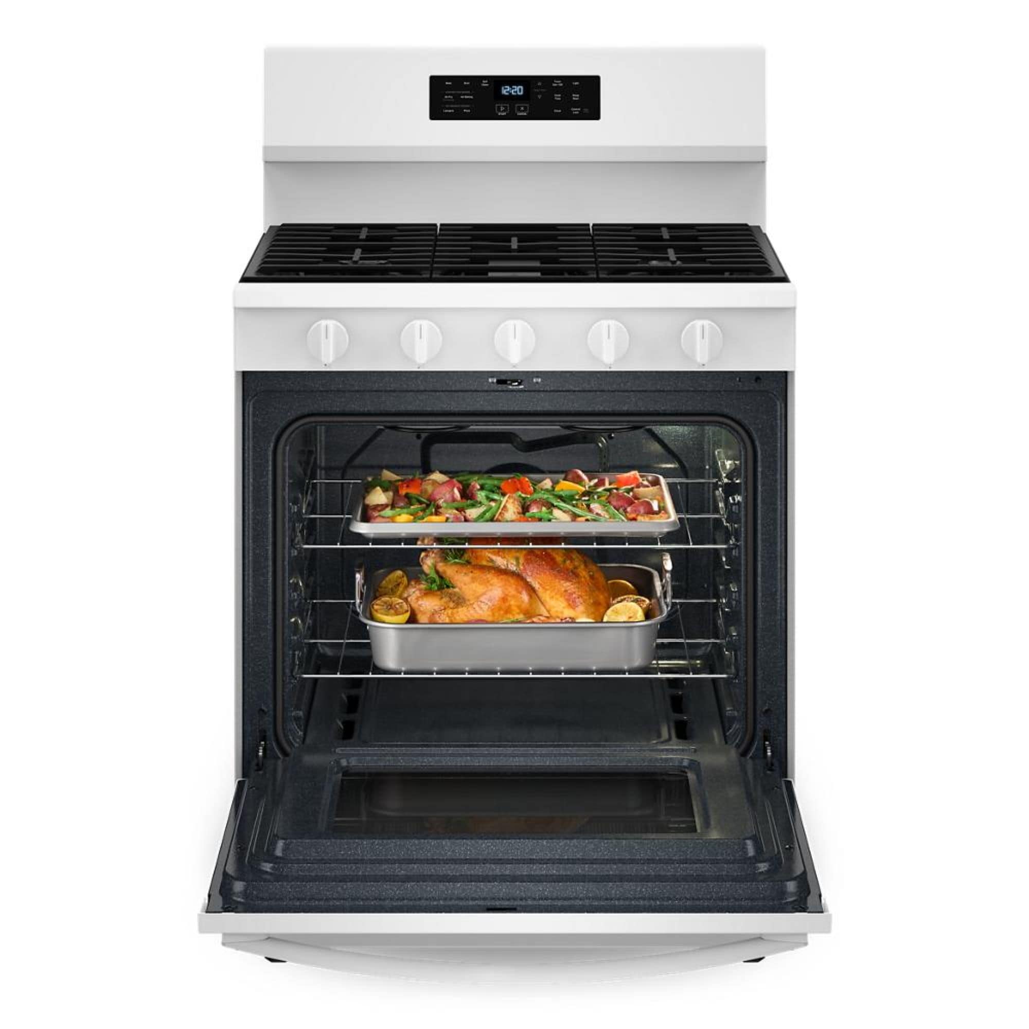 Whirlpool WFGS5030RW Freestanding-Gas-Ranges - View #2