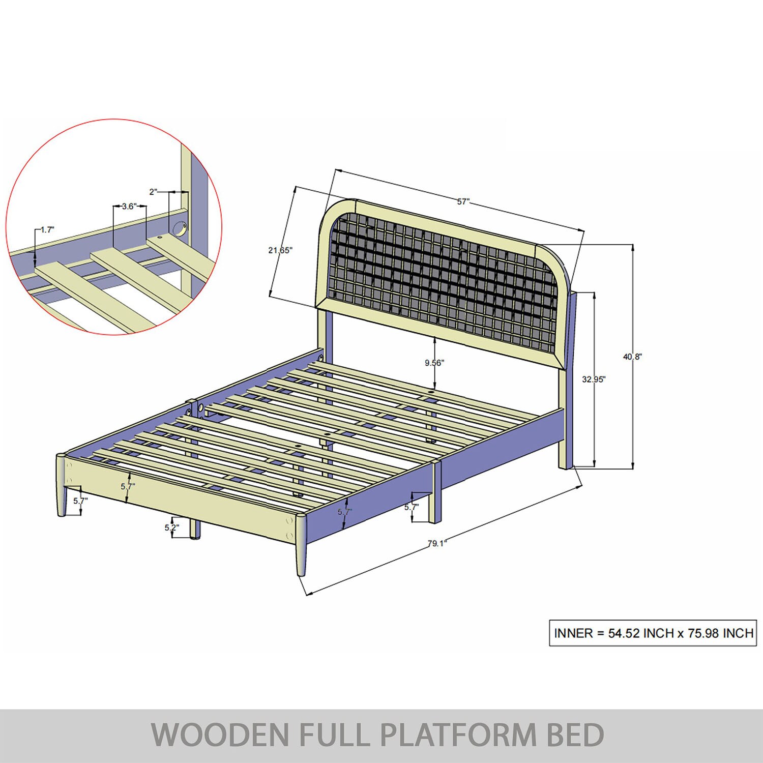 ChaletPosh C239FPL-BK-WD-3X beds - View #10