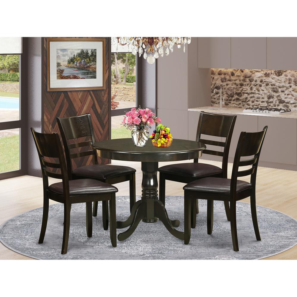 East West Furniture ANLY5-CAP-LC Dining-Sets - View #4