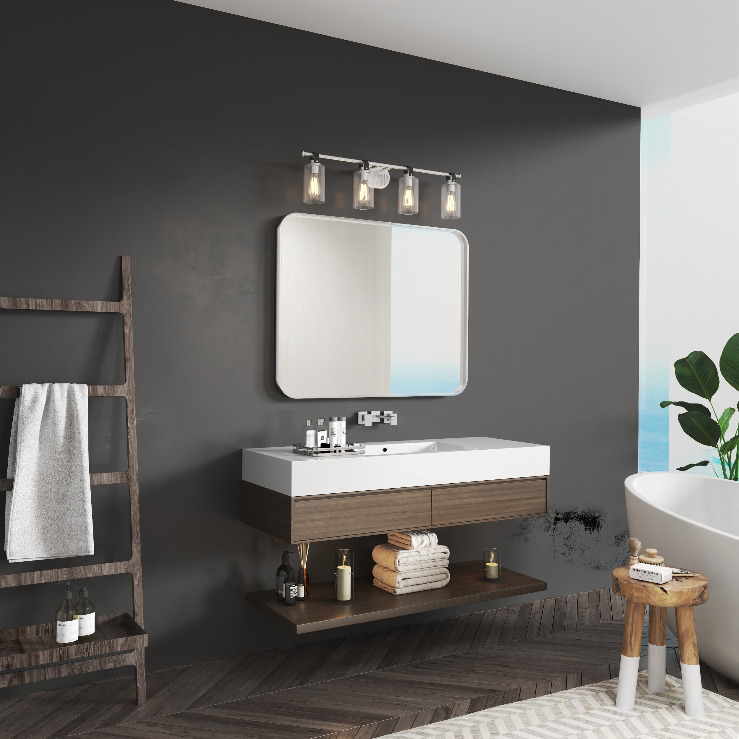 waterpar WPLO-2134 Framed-Bath-Mirrors - View #4