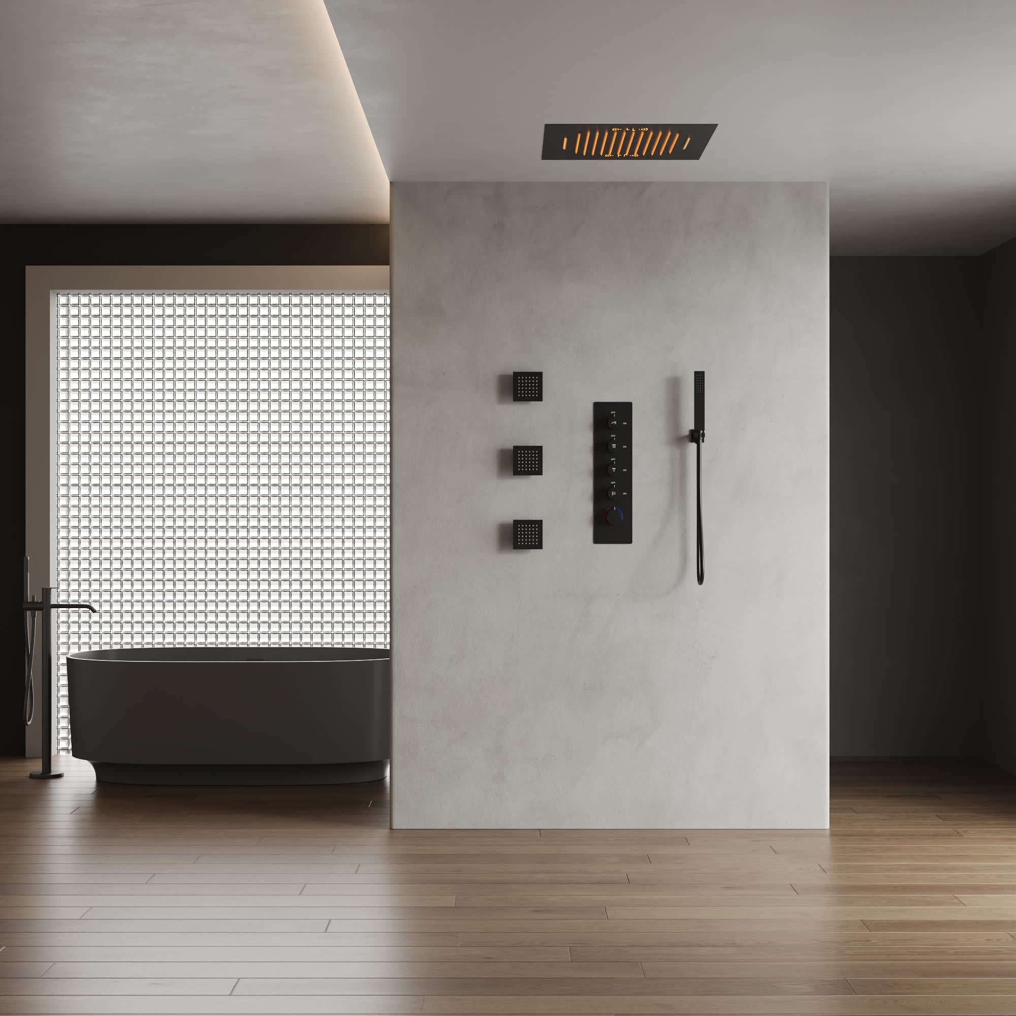 EVERSTEIN SFS-1055-BK20 Tub-Shower-Faucets - View #13