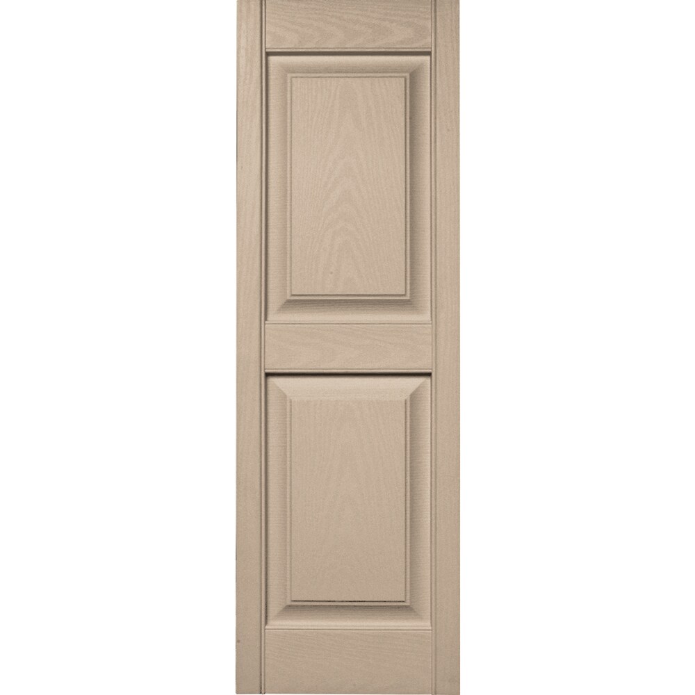 Vantage V4711447023 14.875-in W x 46.75-in H Wicker Exterior Shutters