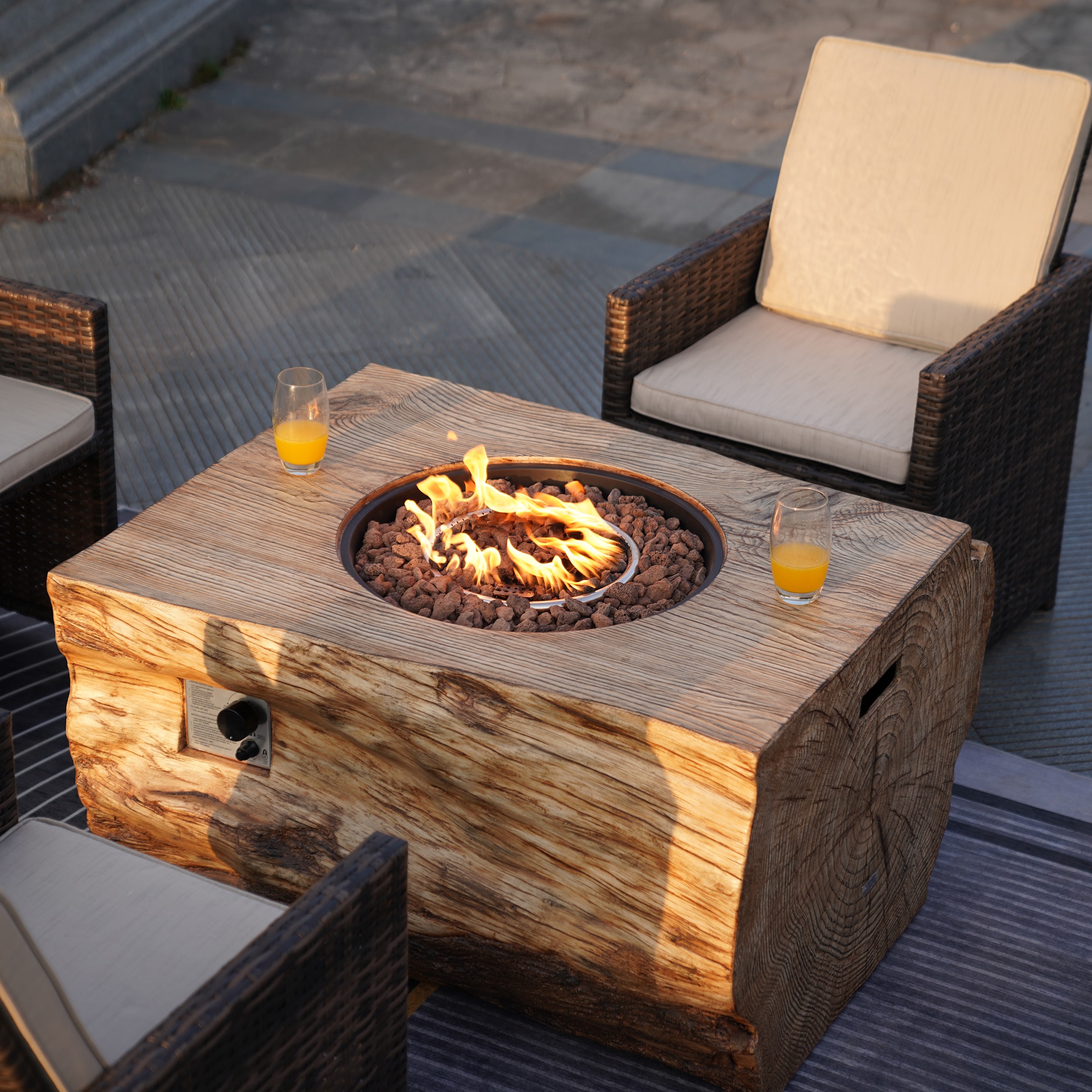 Moda Furnishings MAG-2170-3234B Patio-Conversation-Sets - View #4